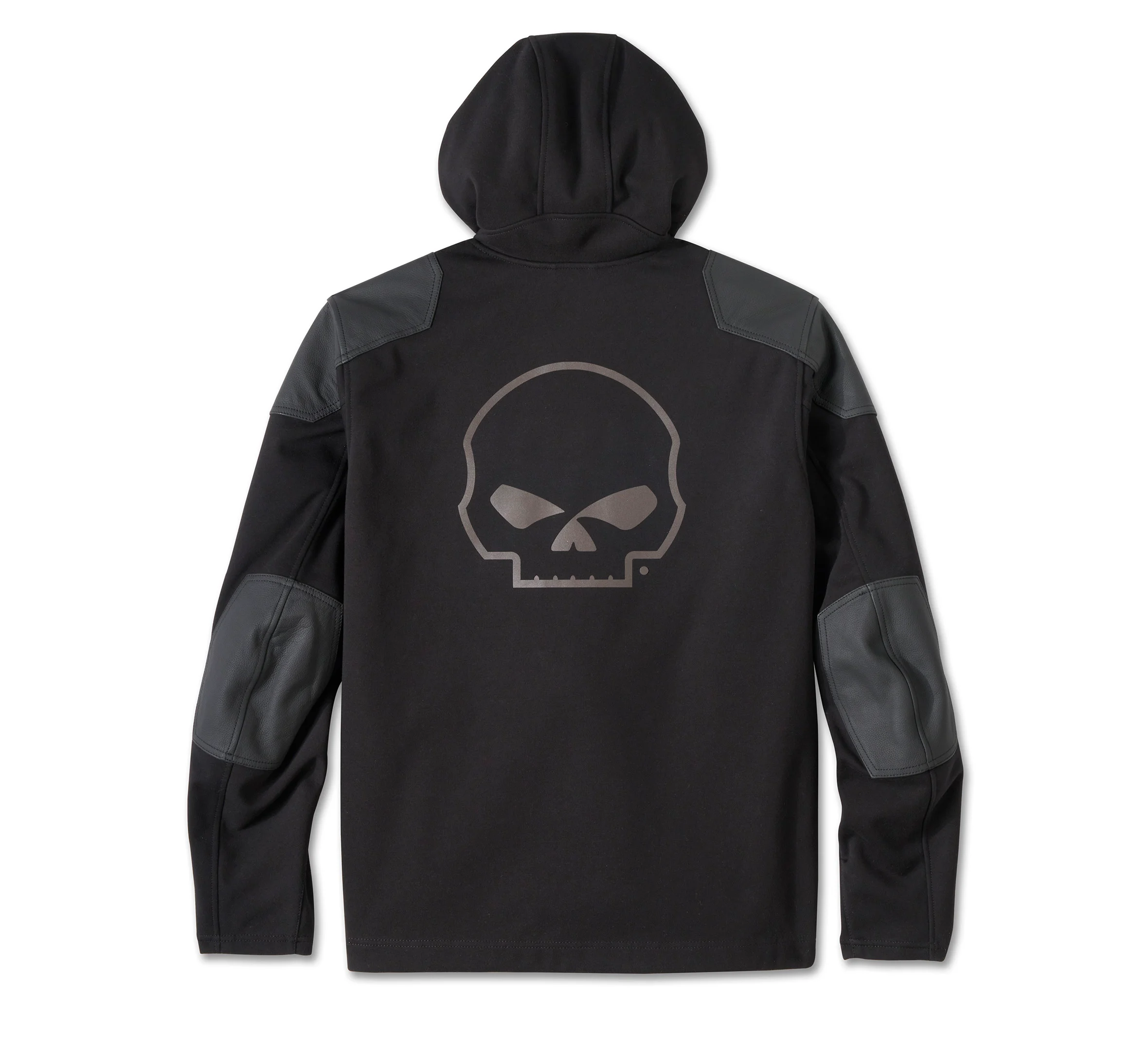 Willie G Skull Graphic Deflector 2.0 Hooded Riding Fleece