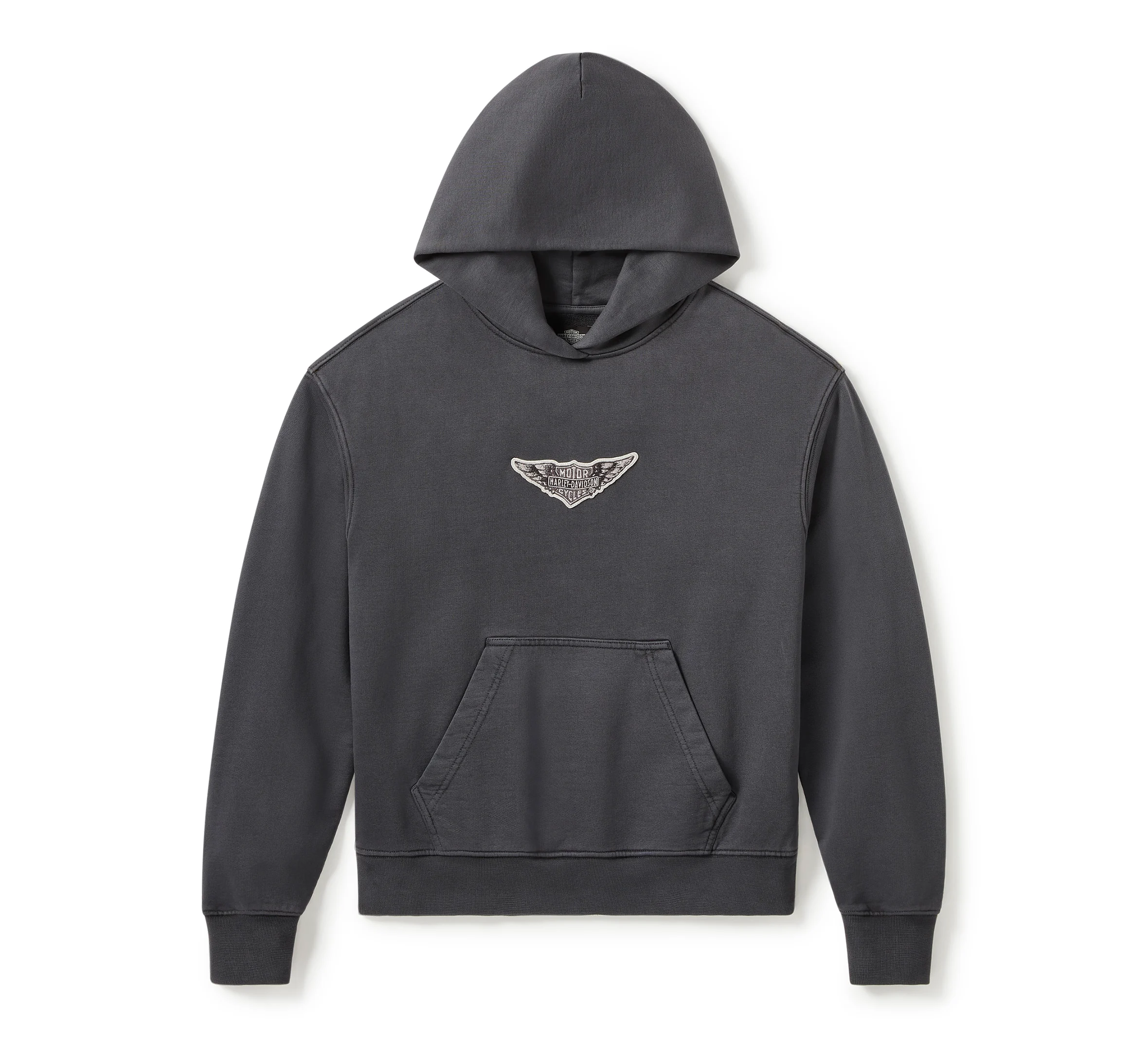 WOMEN'S OG SILVER WING STANDARD HOODIE SWEATSHIRT - Jet Black