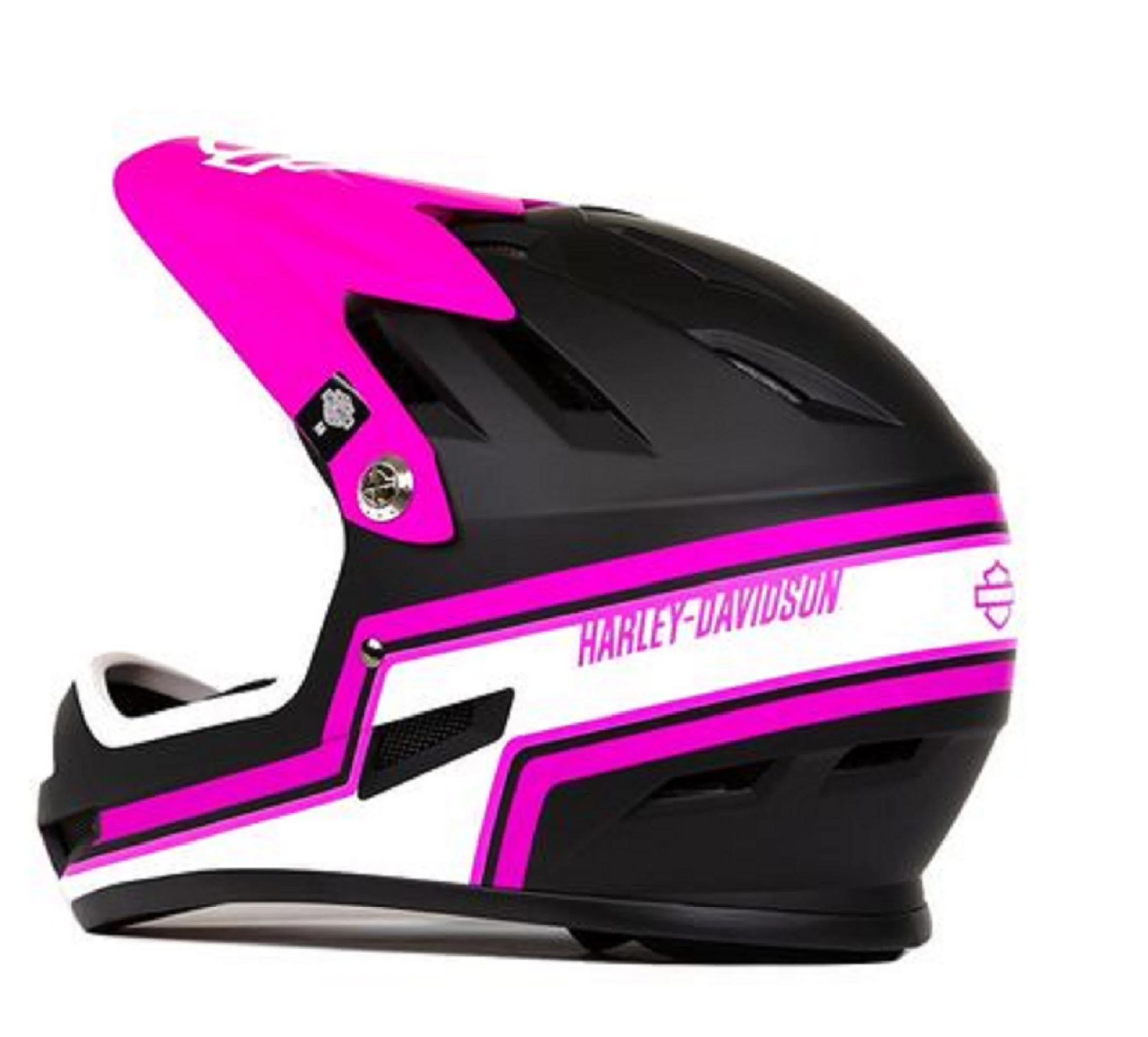 Sanction Youth Bike Helmet - Black/Pink