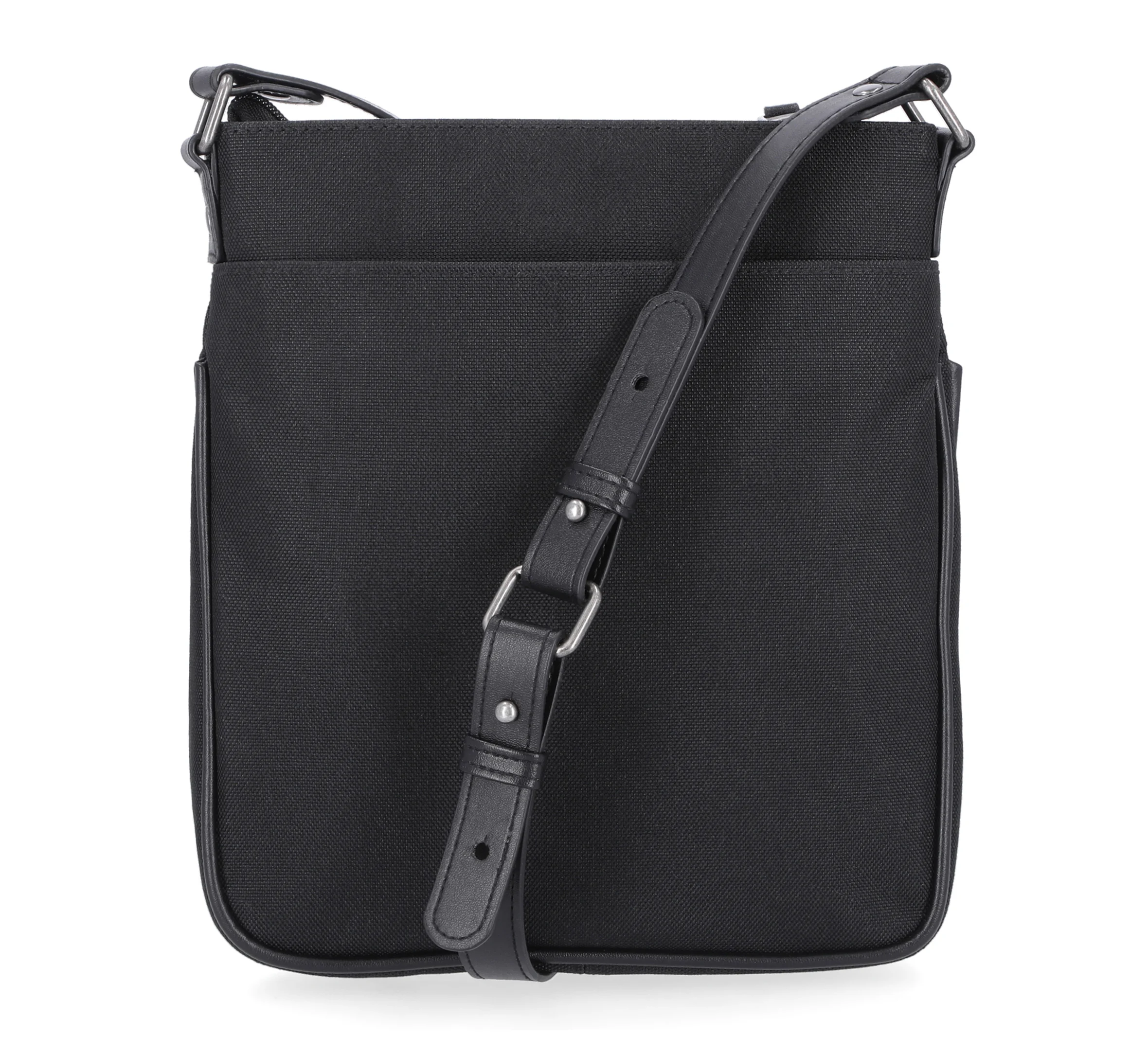 Bar & Shield Rhinestone Crossbody Bag