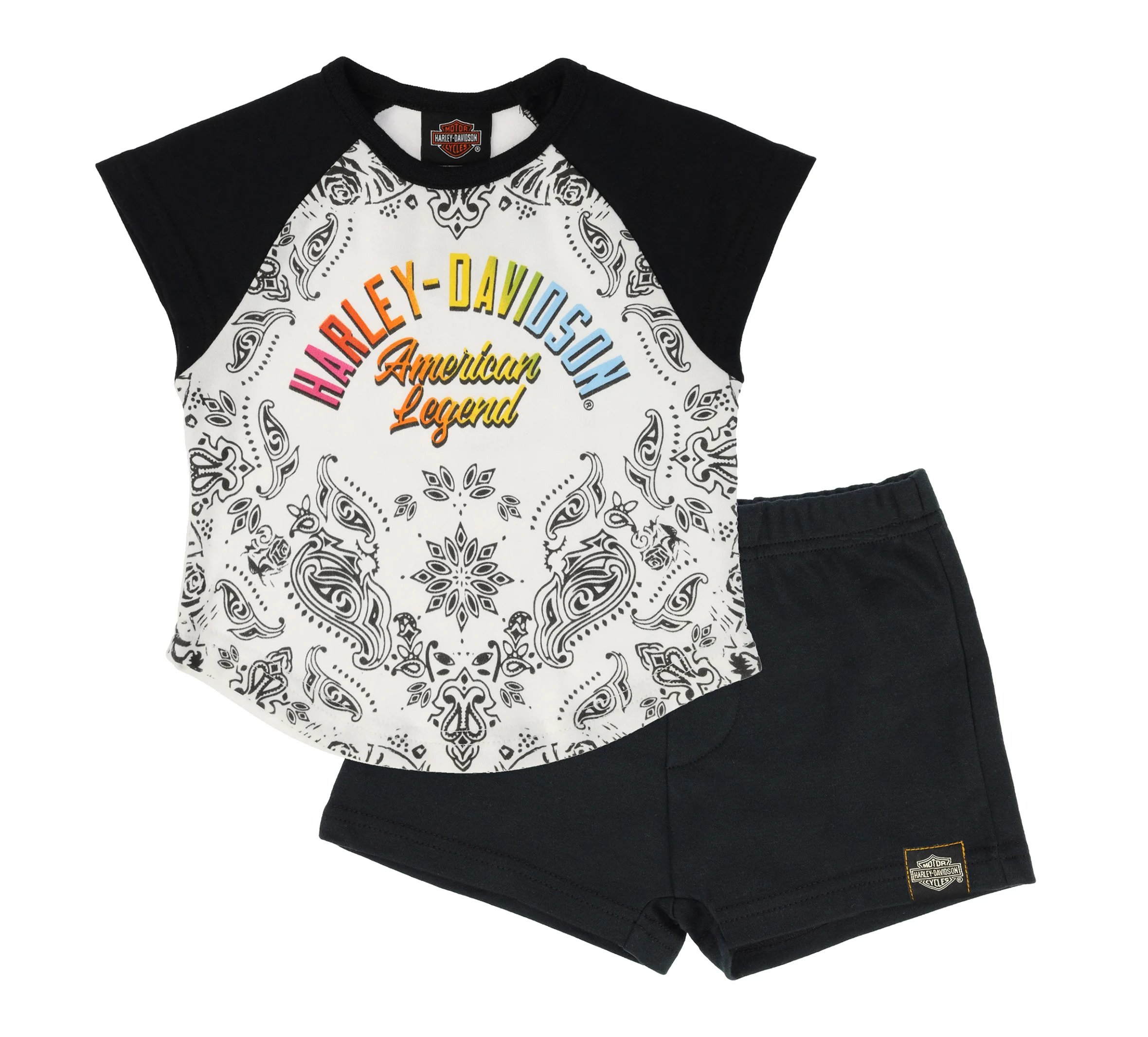 Toddler Girls Knit Short Set