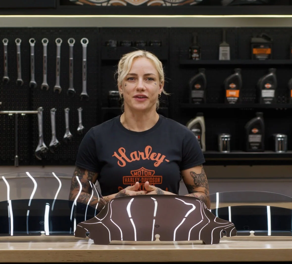 Wind Splitter 7 in. Windshield