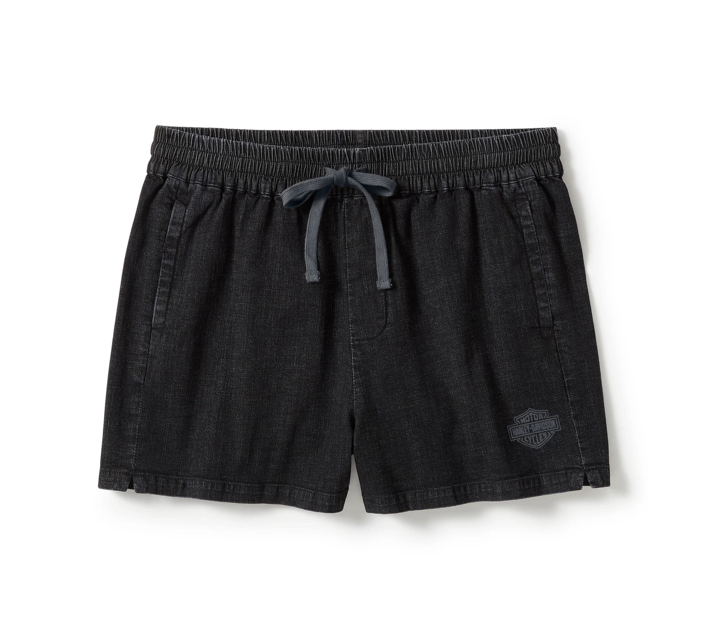 Women's Essential Denim Short - Washed Black Denim