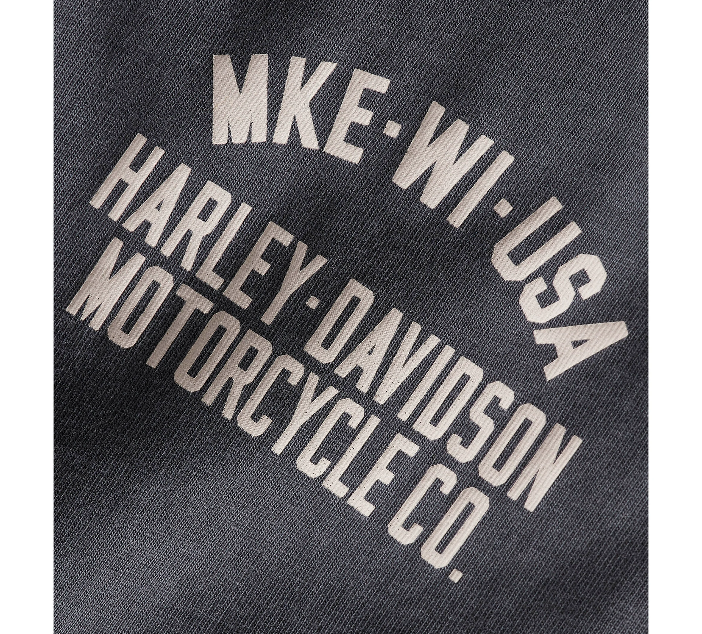 MKE WI HDMC STANDARD T-SHIRT - Jet Black