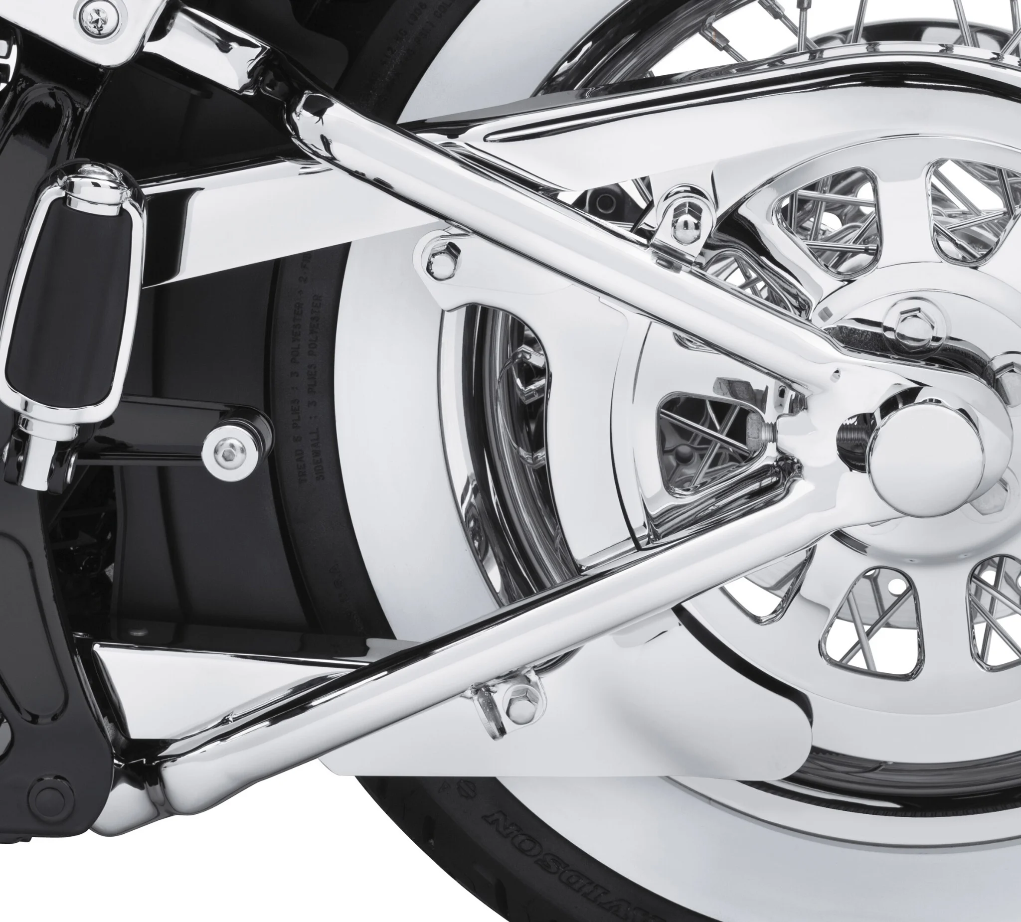 Chrome Lower Belt Guard