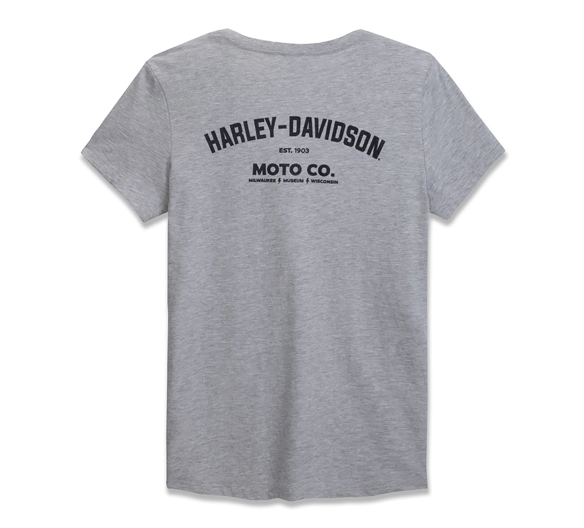 Women's Vintage Bar & shield w/ Wings V-Neck Tee