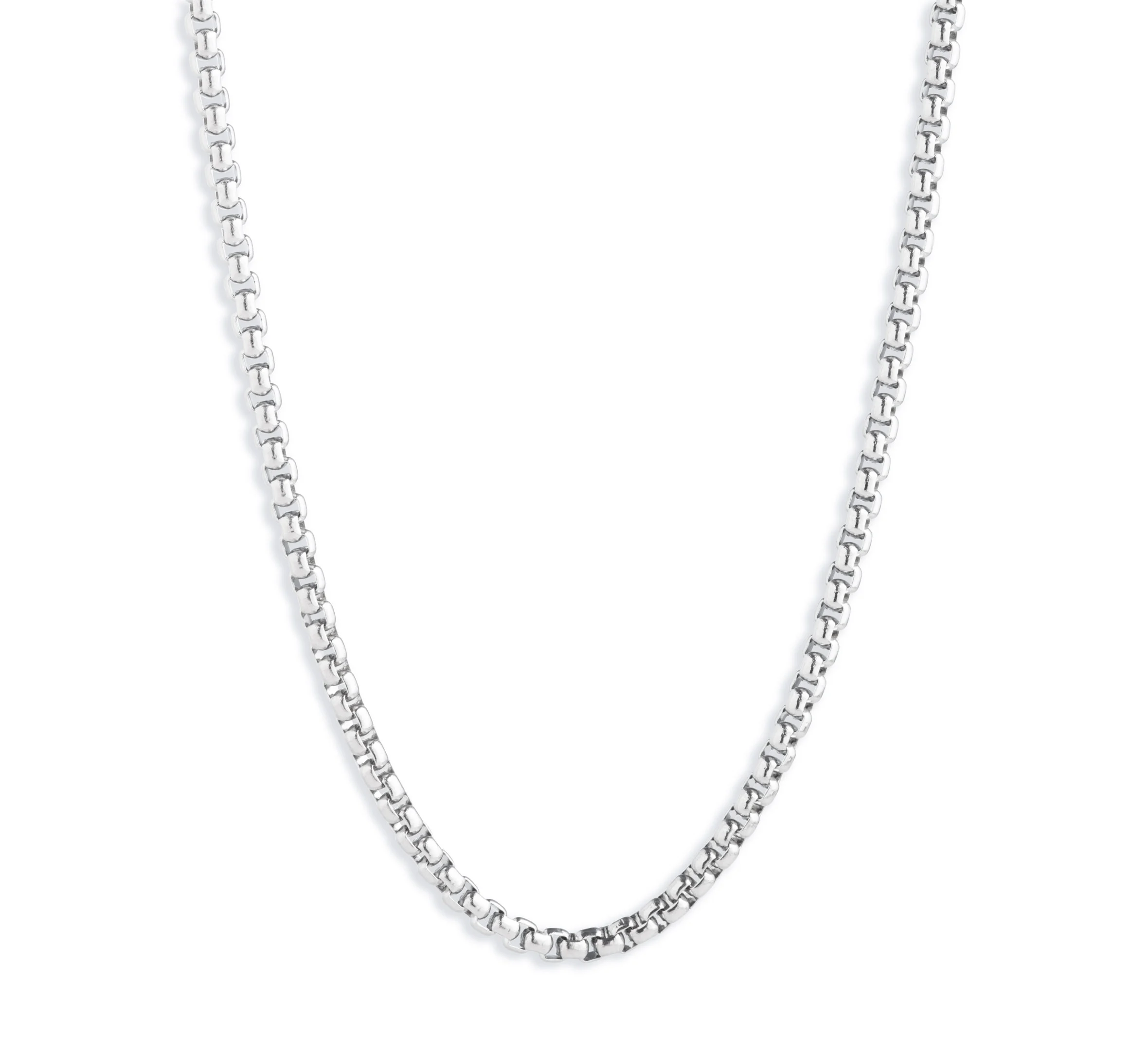 Men's 22" Box Chain Necklace