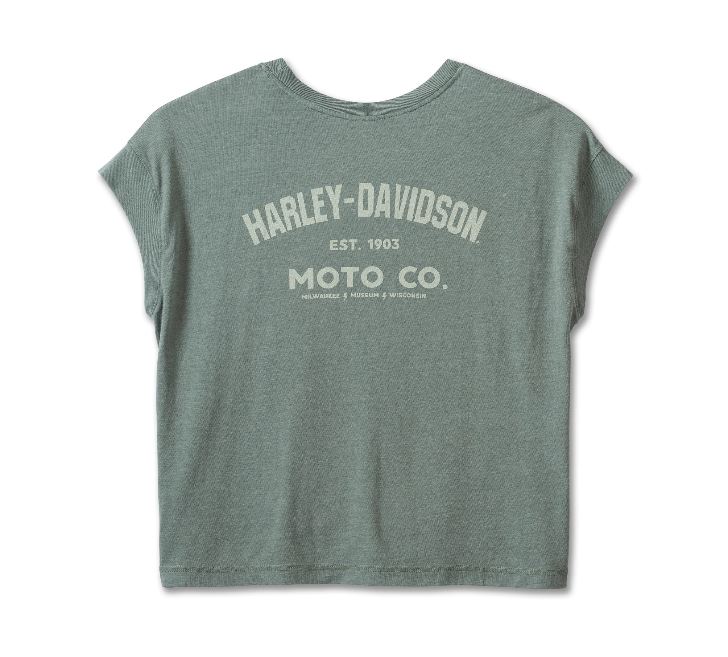 Women's H-D Font Tee