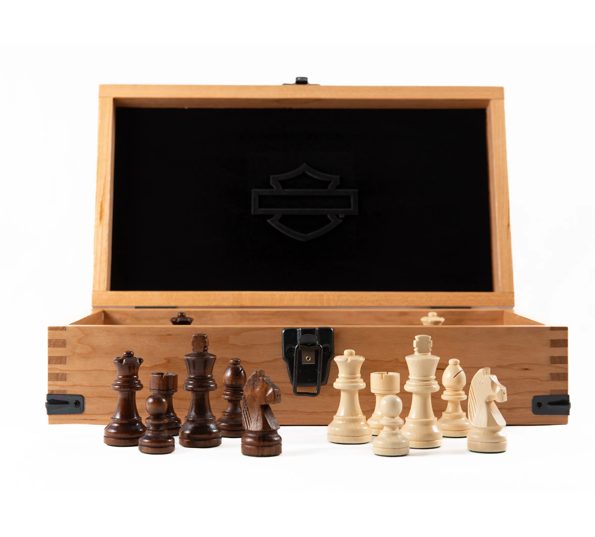 H-D Deluxe 4 in 1 Game Set Chess / Checkers / Backgammon / Playing Cards