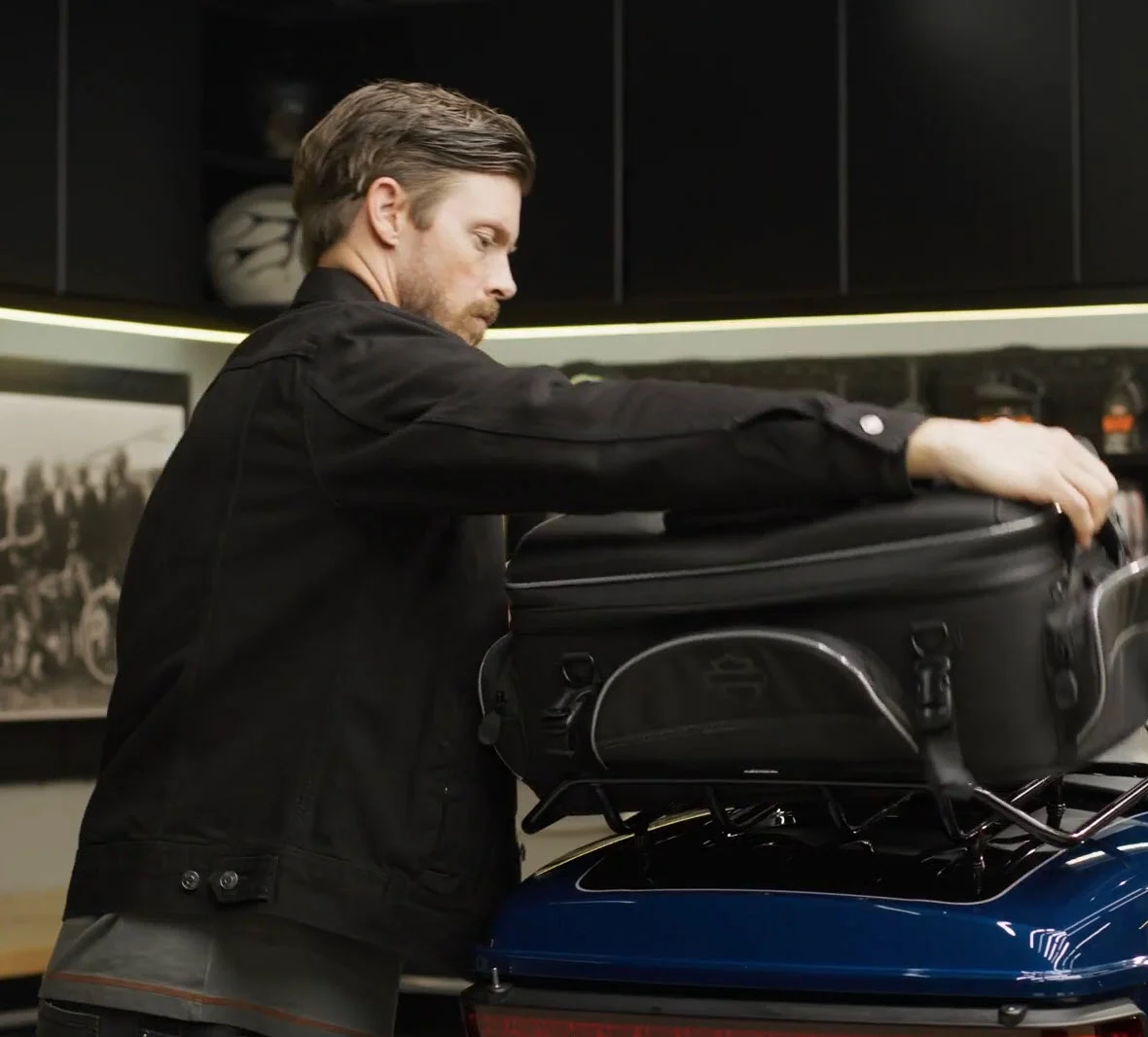 Onyx Premium Luggage Tour-Pak Rack Bag