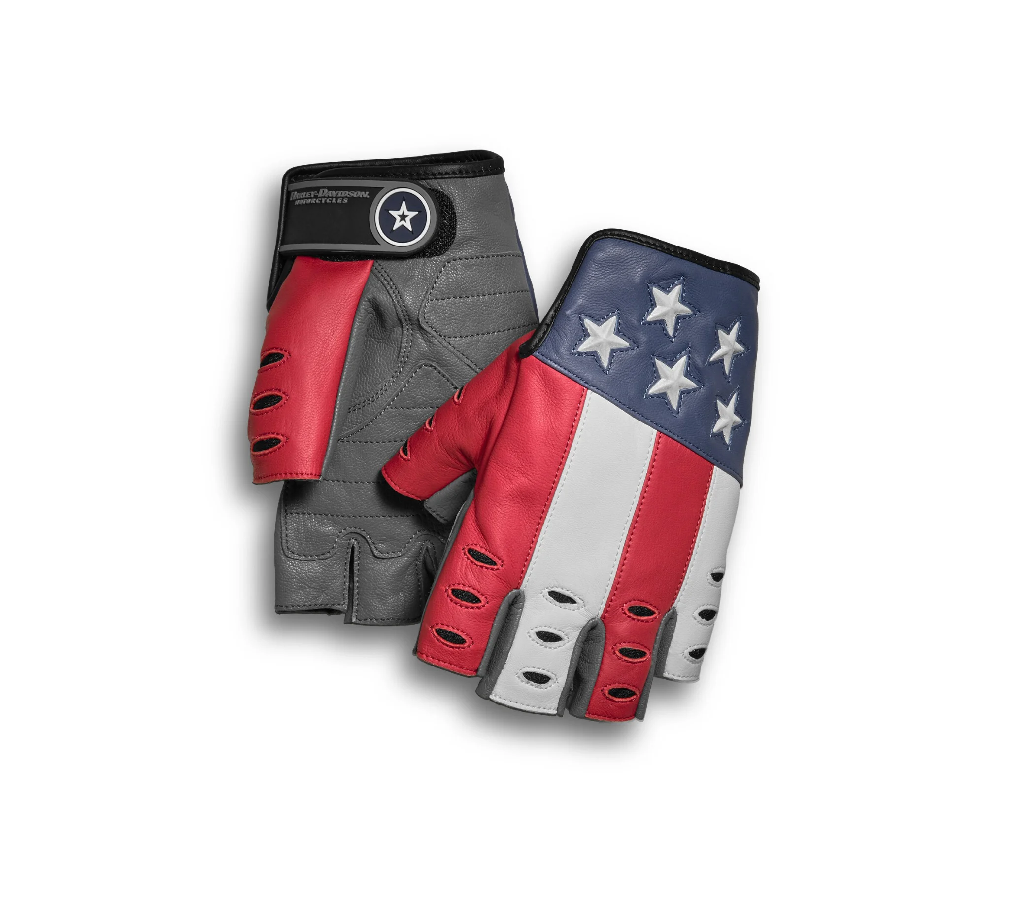 Men's Patriot Fingerless Gloves
