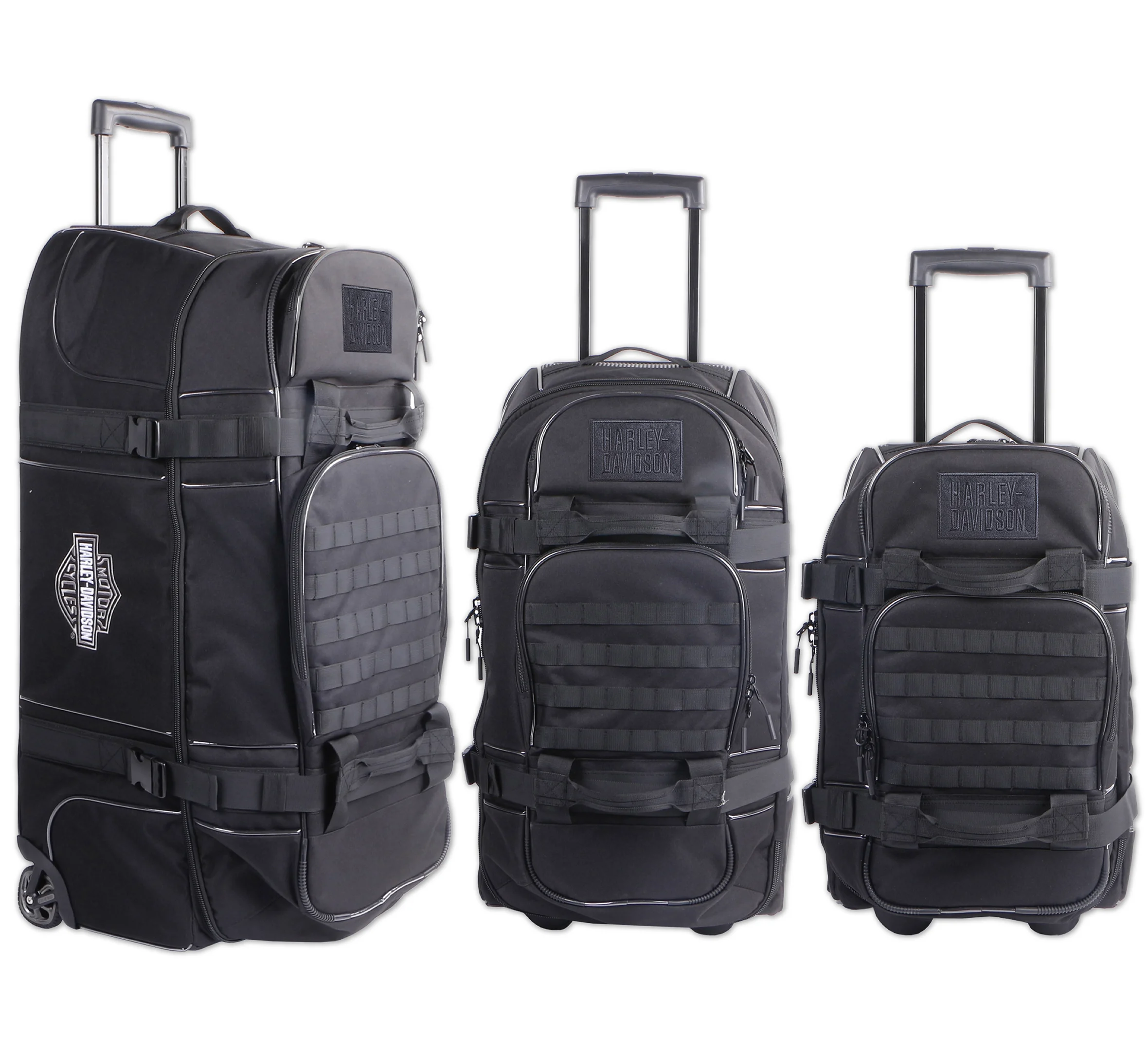 Rebel On-Tour Wheeling Duffels w/ Shark Wheels (Set of 3)