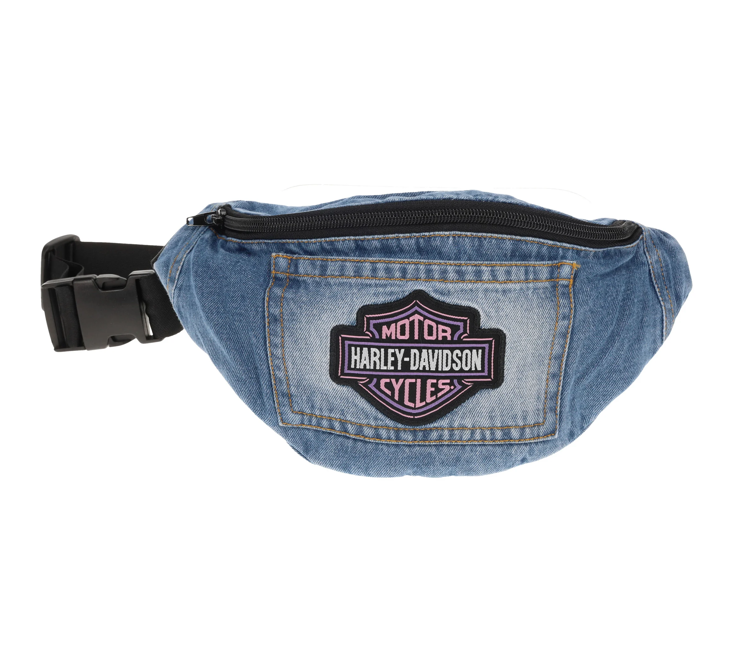 Denim Cross Body Hip Bag