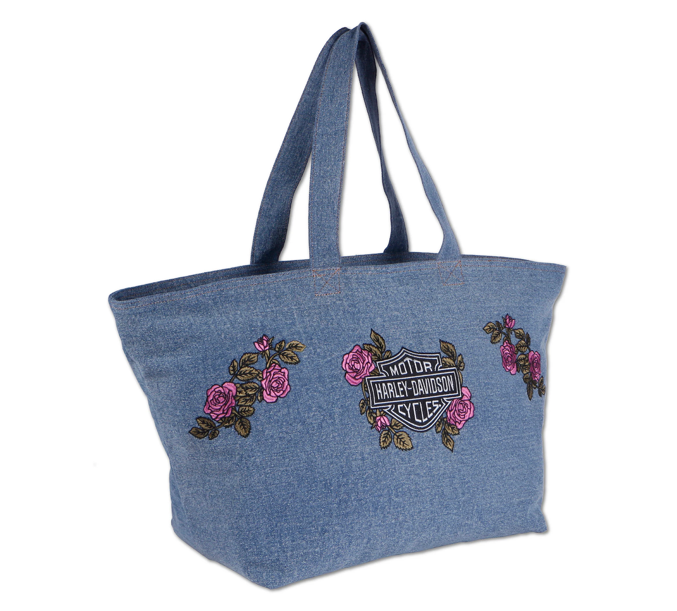 Overnight Denim Tote Bag