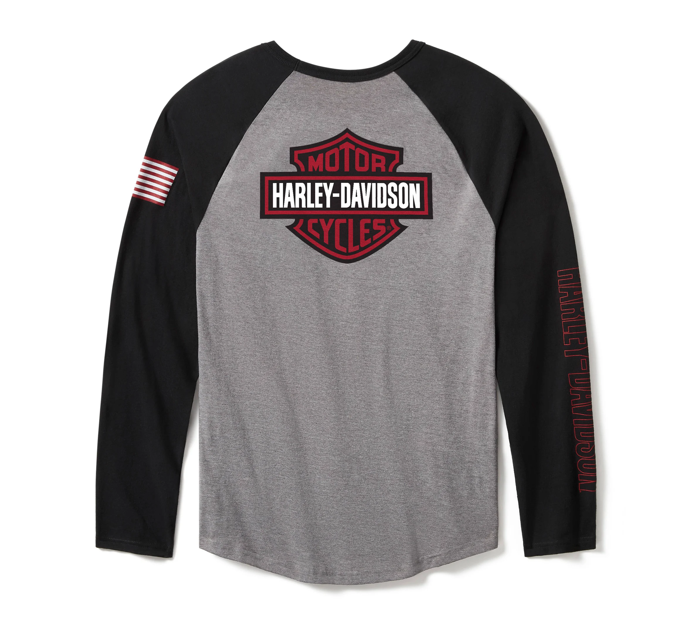 Men's Harley-Davidson Wounded Warrior Project Stripes Baseball Tee