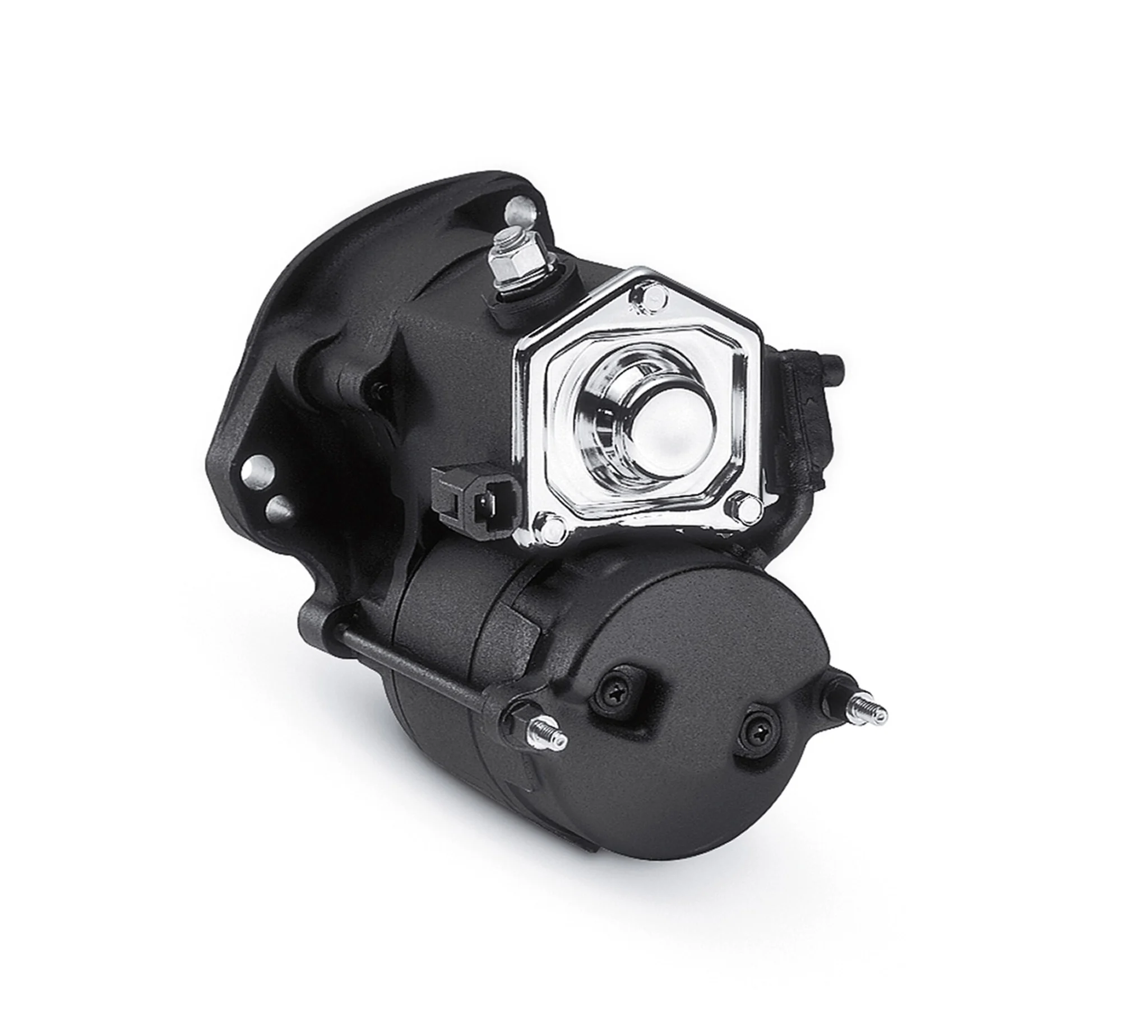 Chrome Starter Solenoid Cover Kit