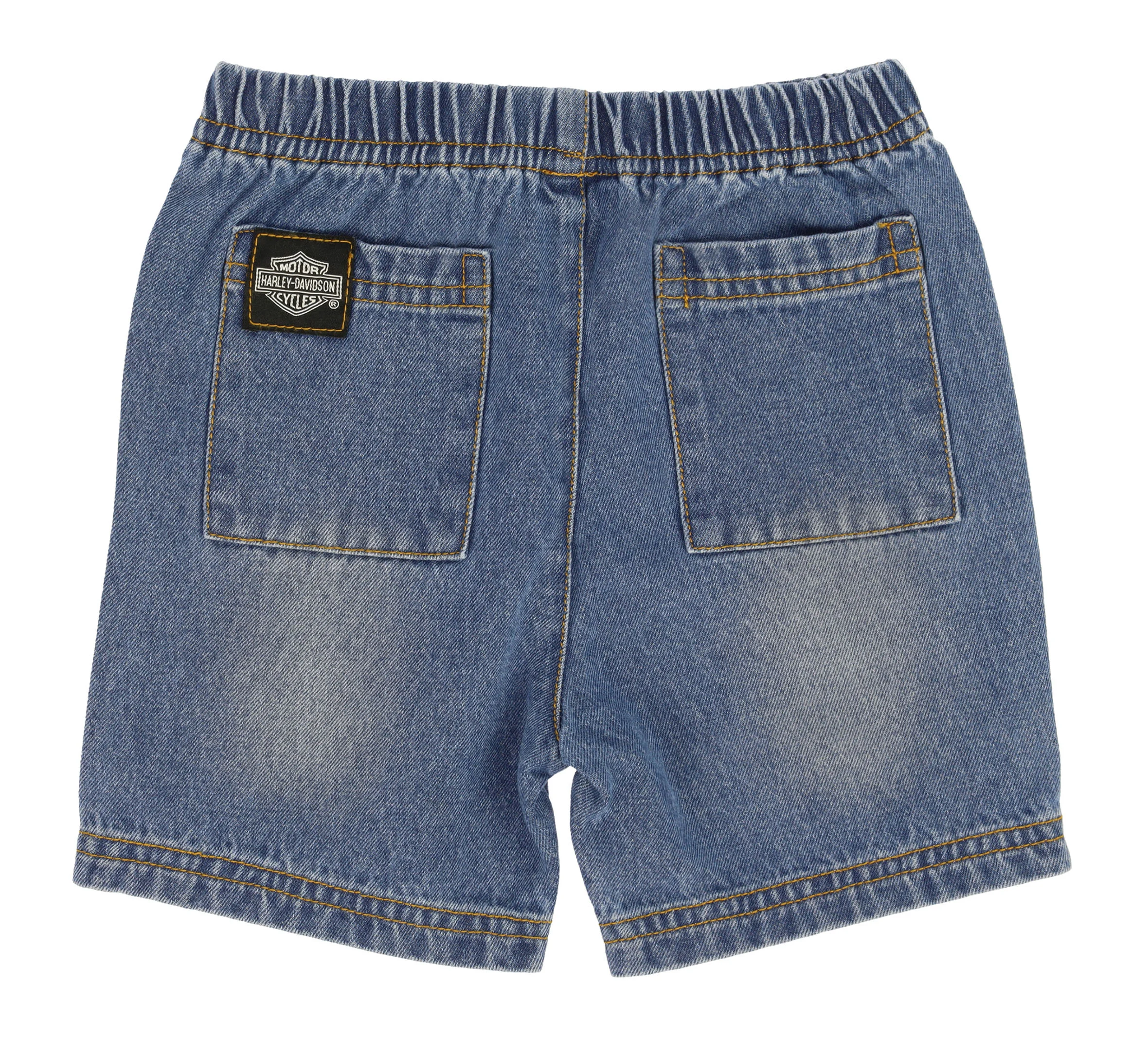 Toddler Boys Denim Short Set