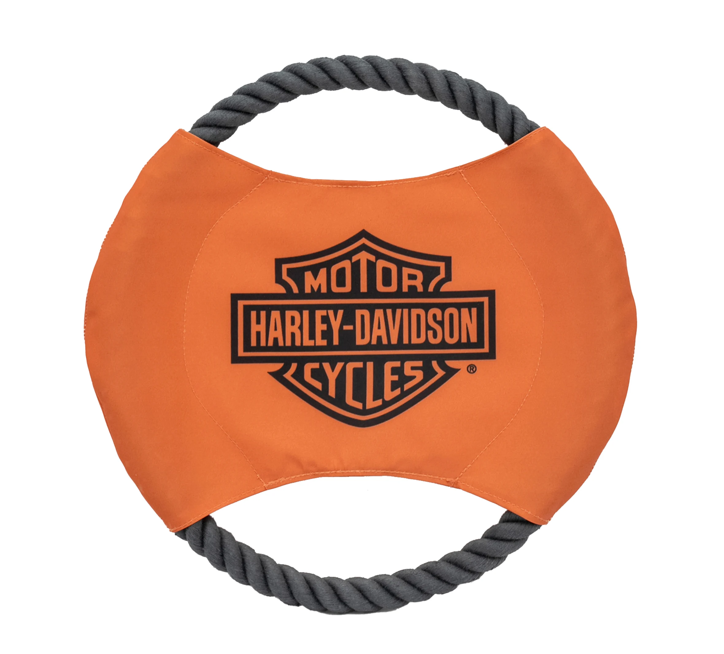 Bar & Shield Pet Rope Disc