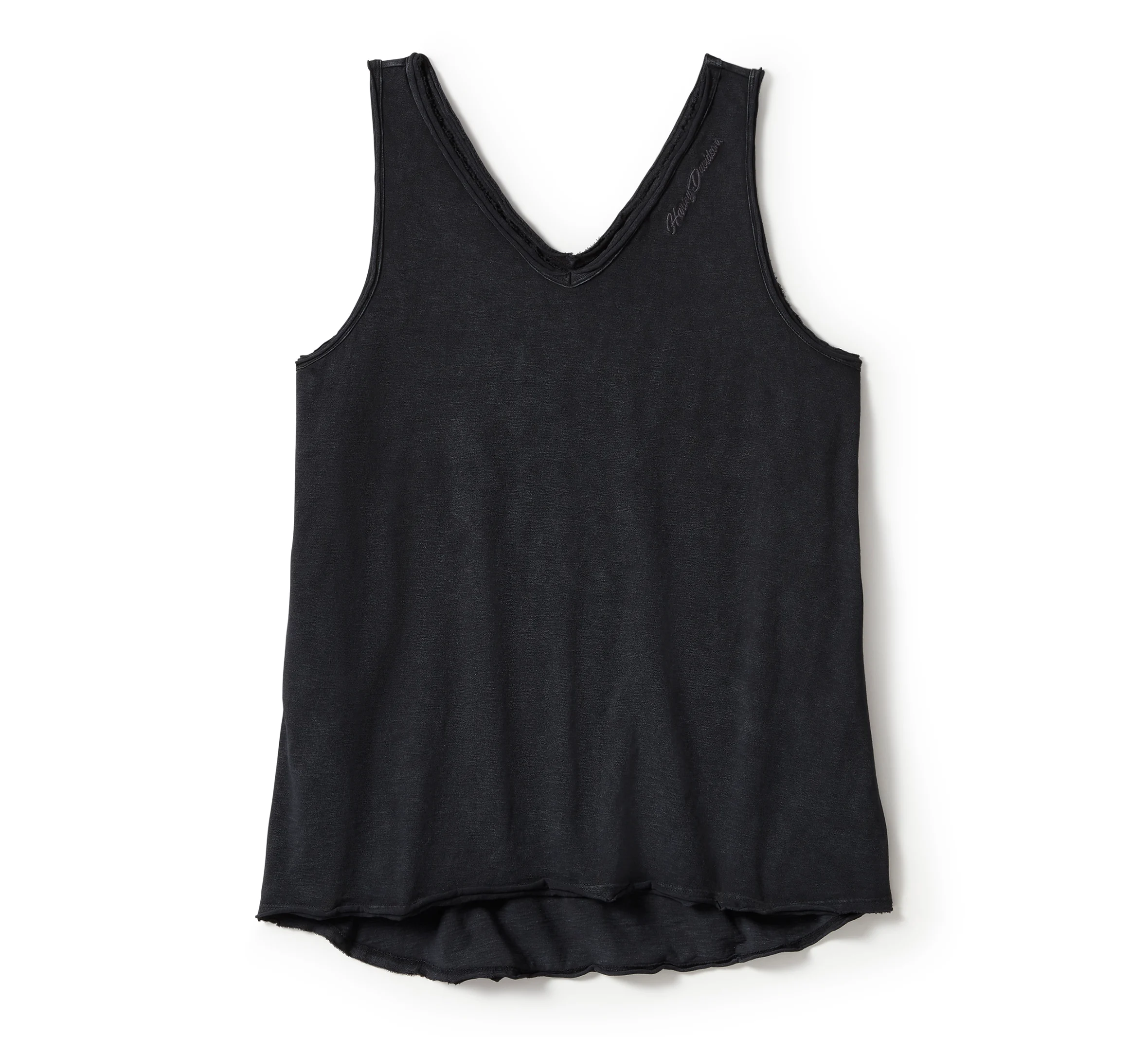 Women's Essential V Drapey Tank - Harley Black