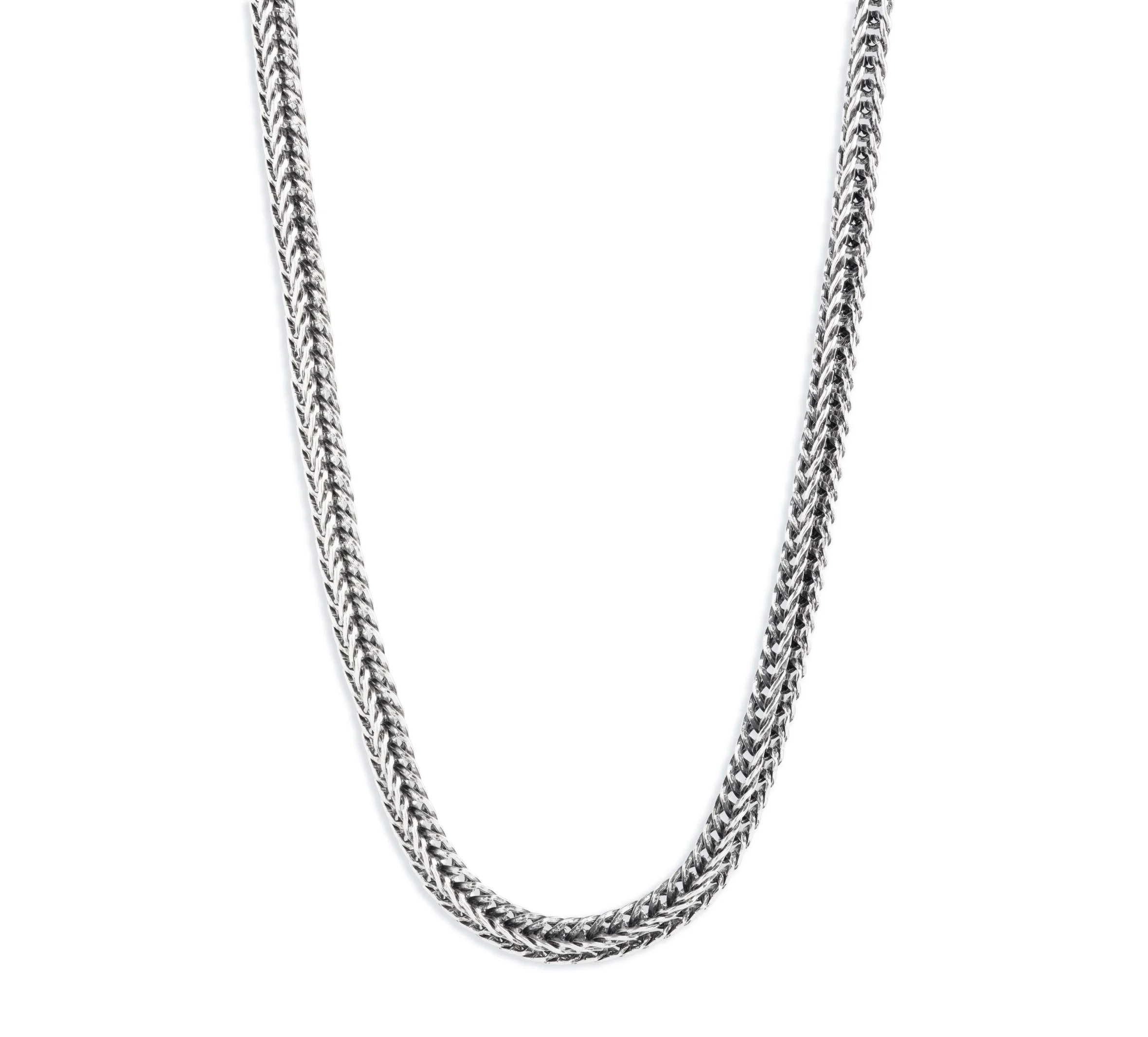 Men's 24" Foxtail Chain Necklace