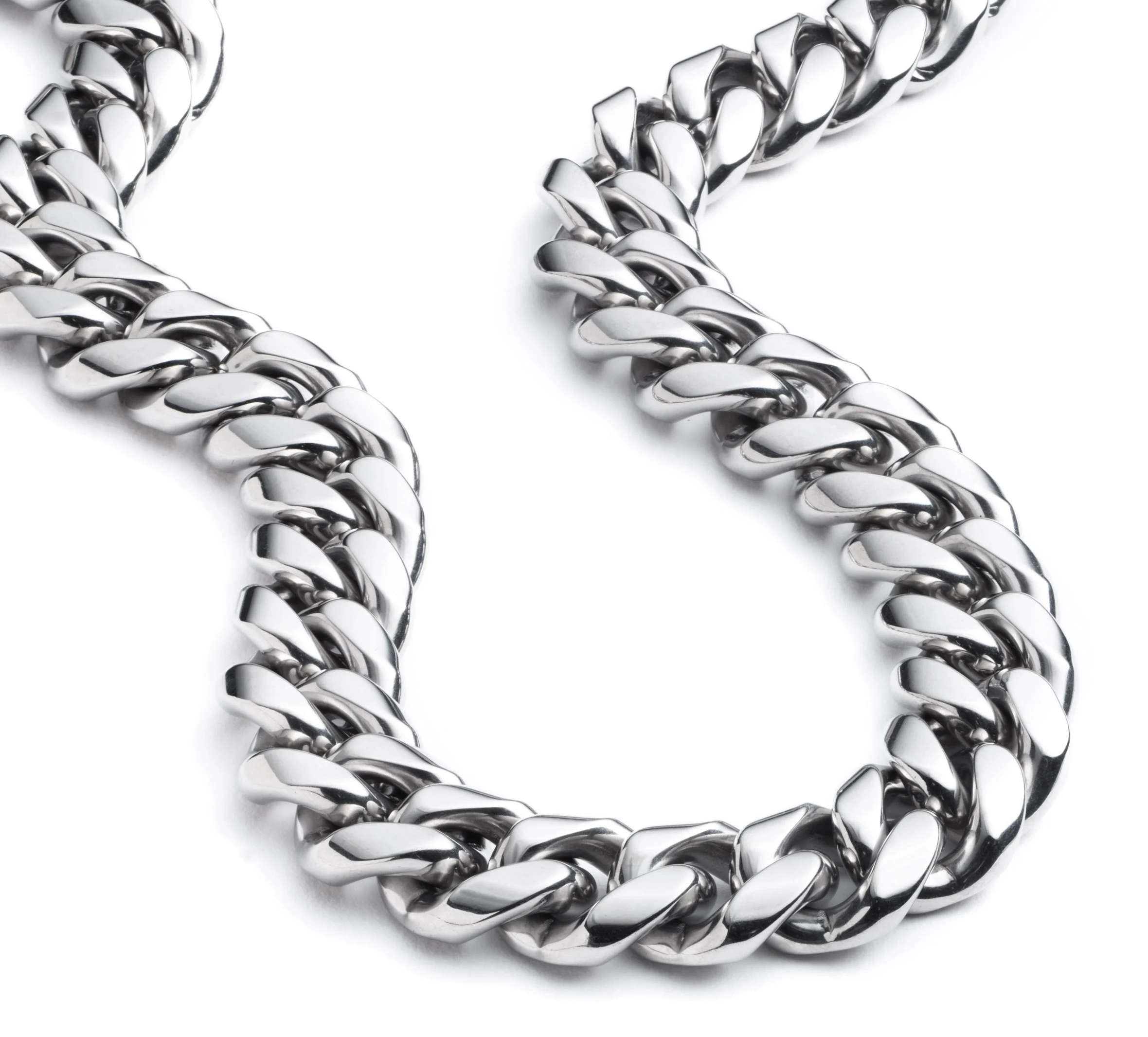 Men's 24" Large Curb Chain Necklace