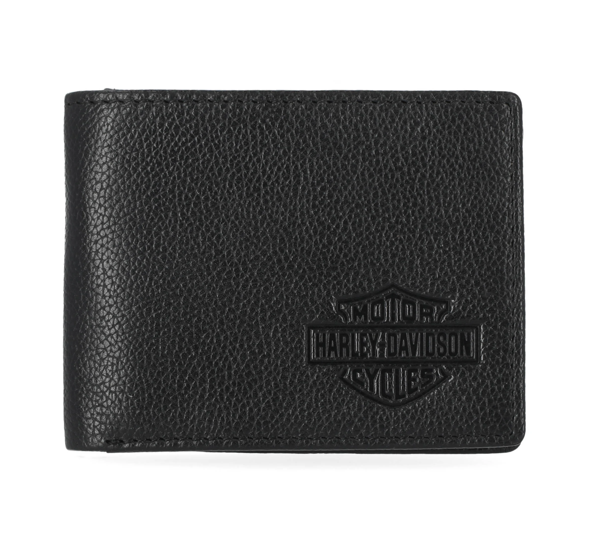 Men's Classic Leather Bar & Shield Passcase
