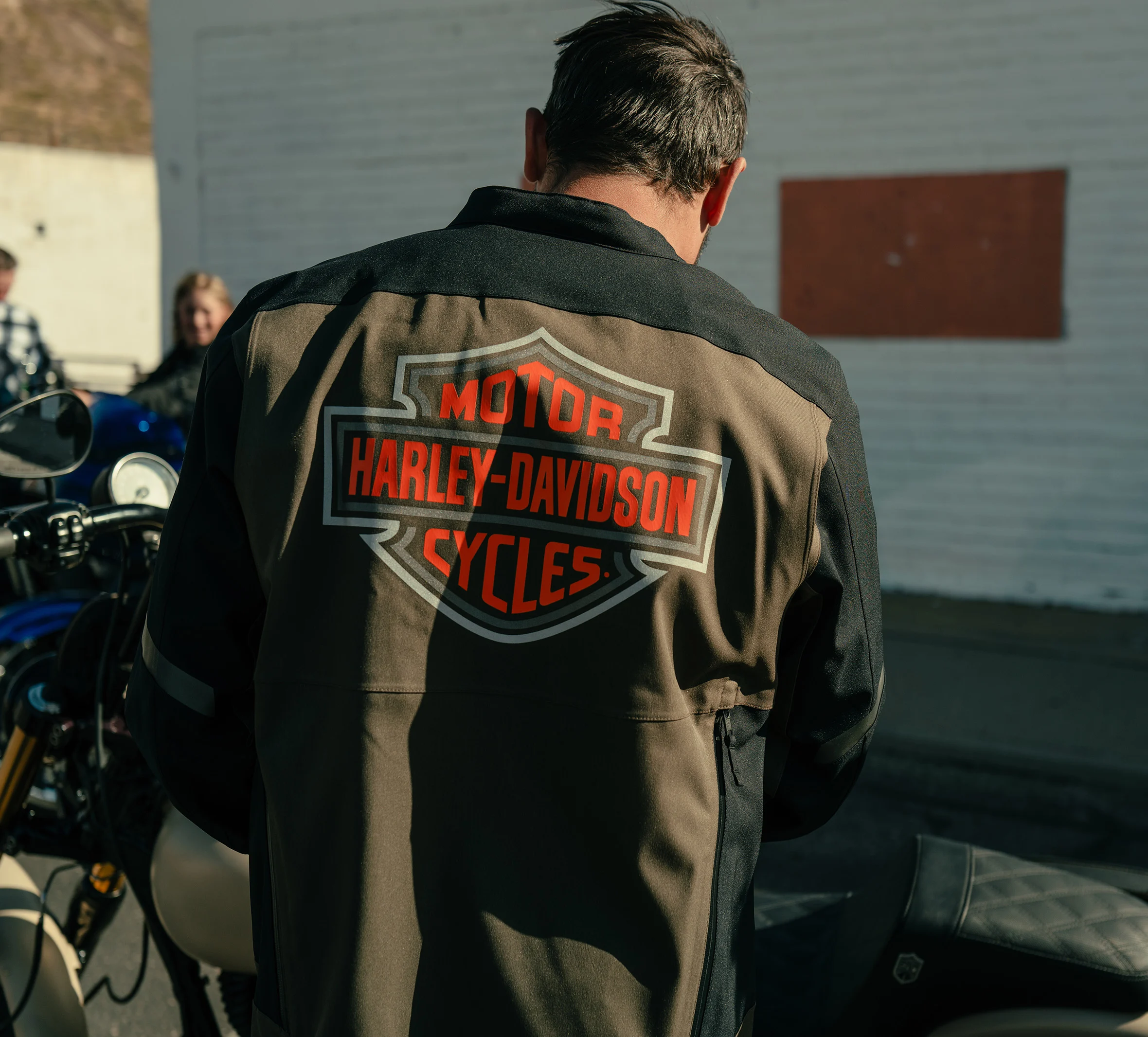 Men's H-D Waterproof Textile Riding Jacket