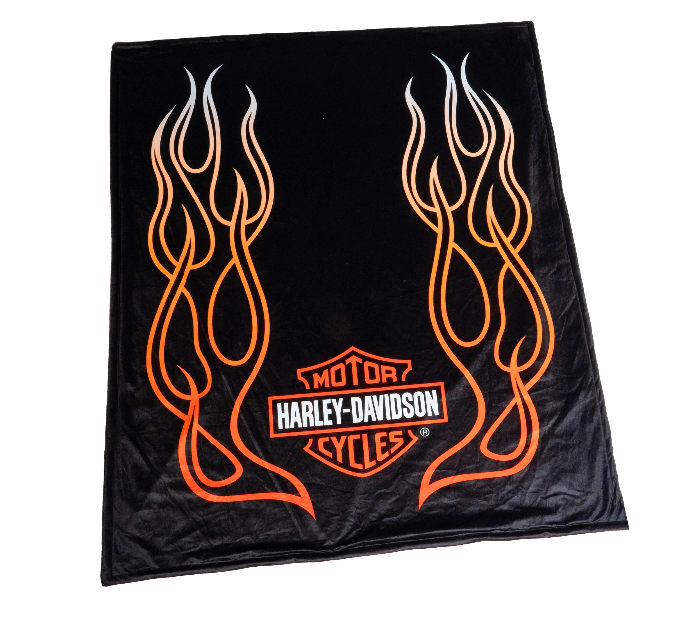 Bar & Shield Flames Blanket