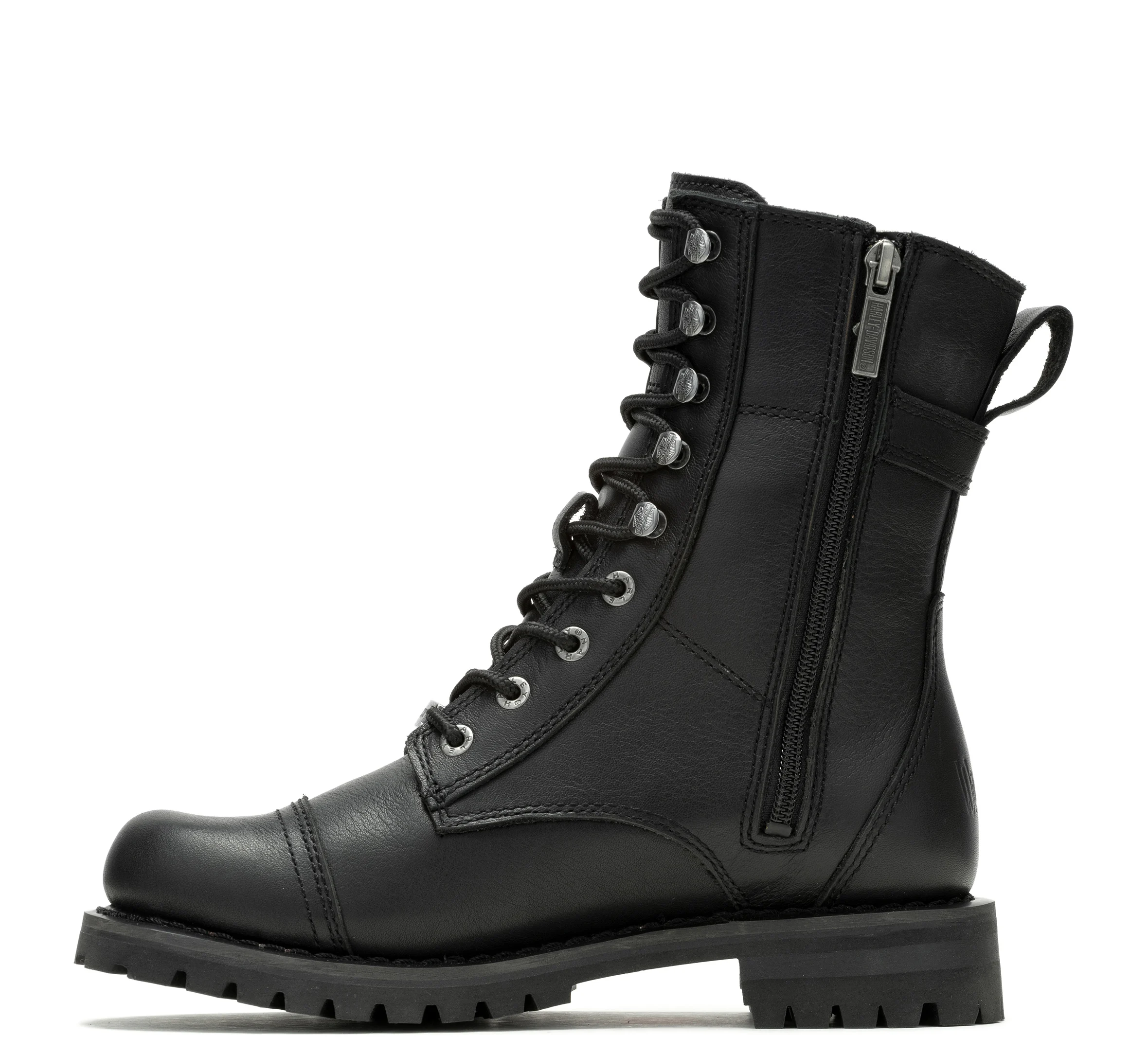 Women's Leather Waterproof Balsa Skull Riding Boot