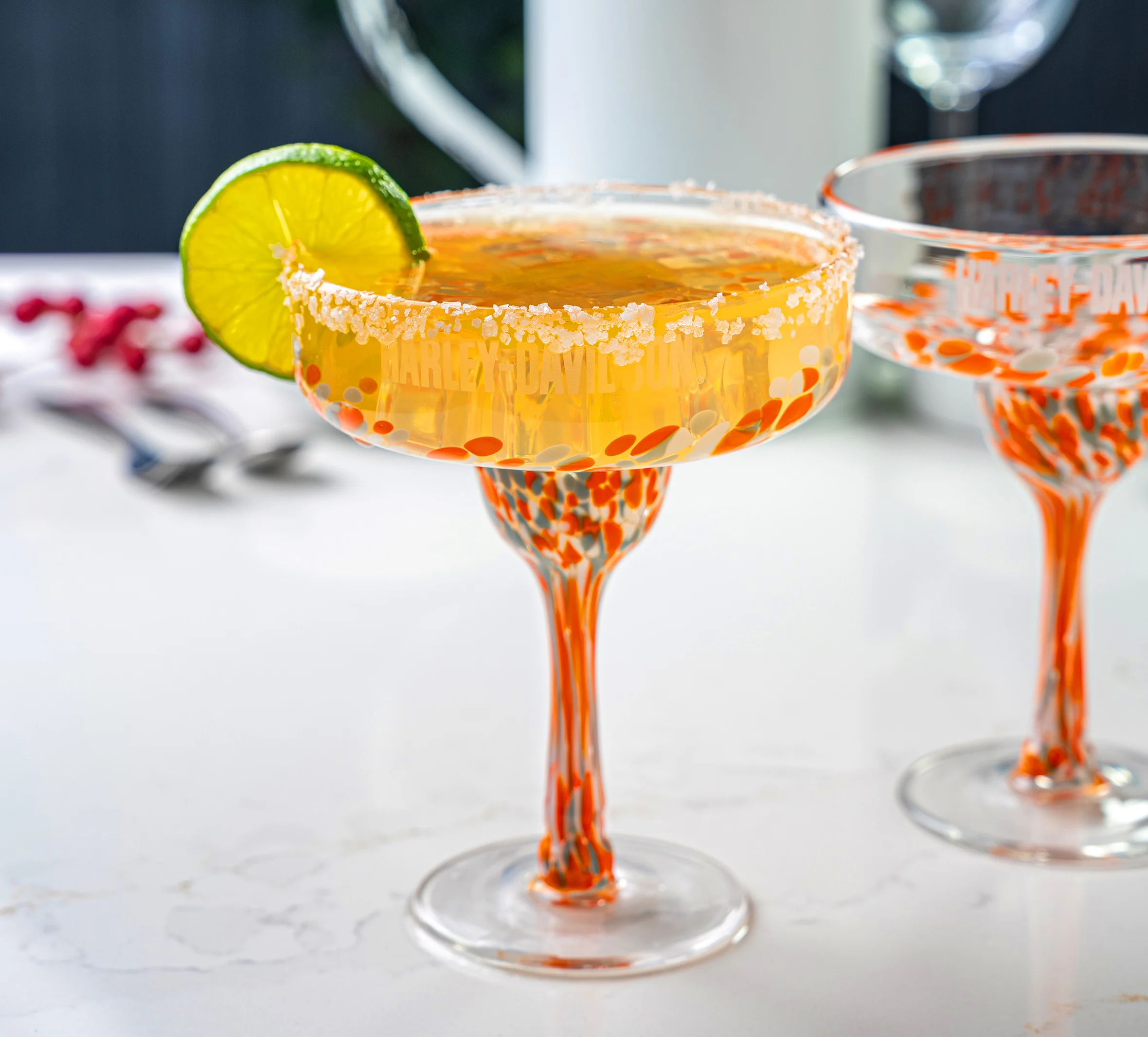 Confetti Margarita Glass Set