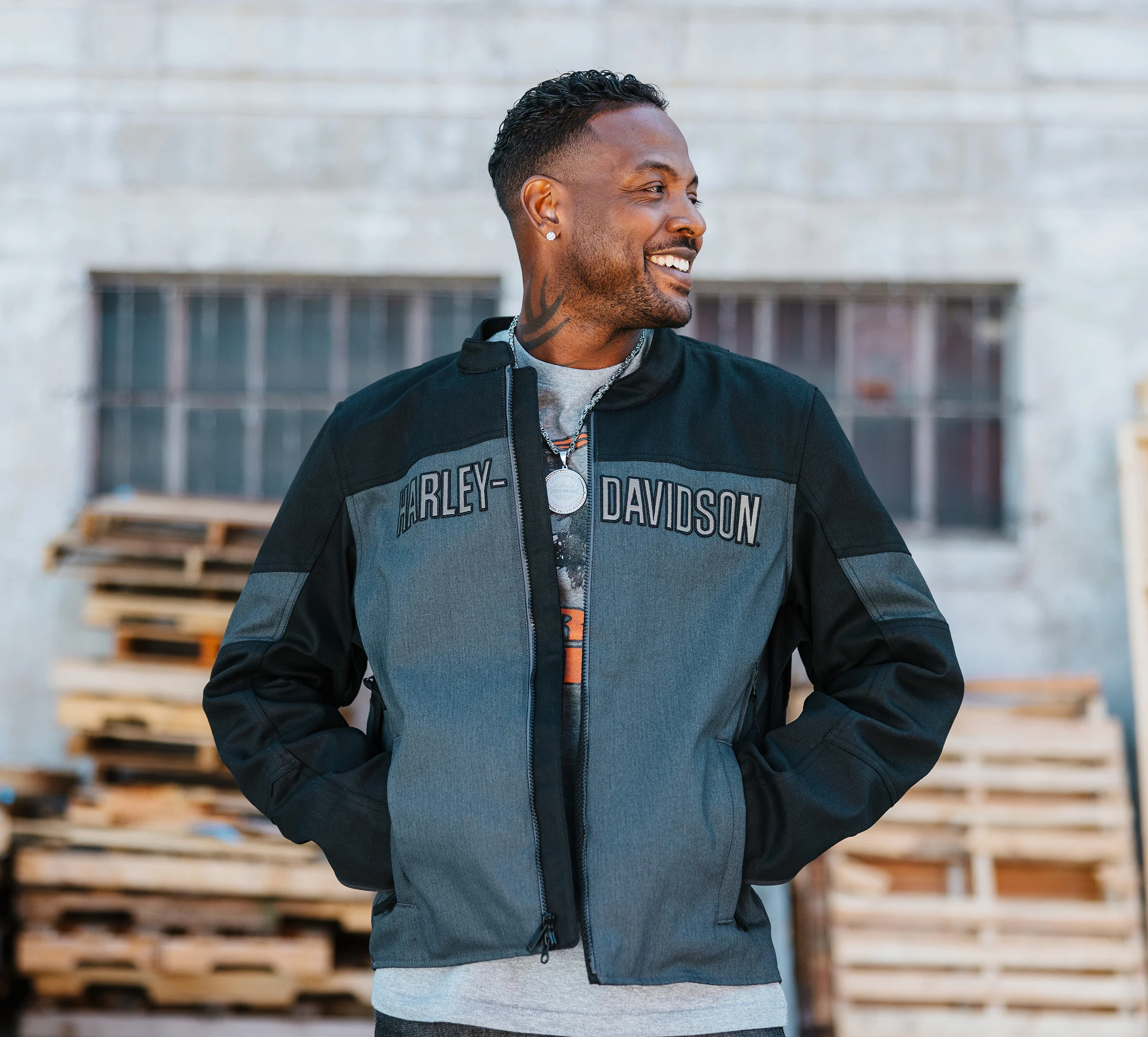 Willie G Skull Graphic Triple Vent System 2.0 Riding Jacket