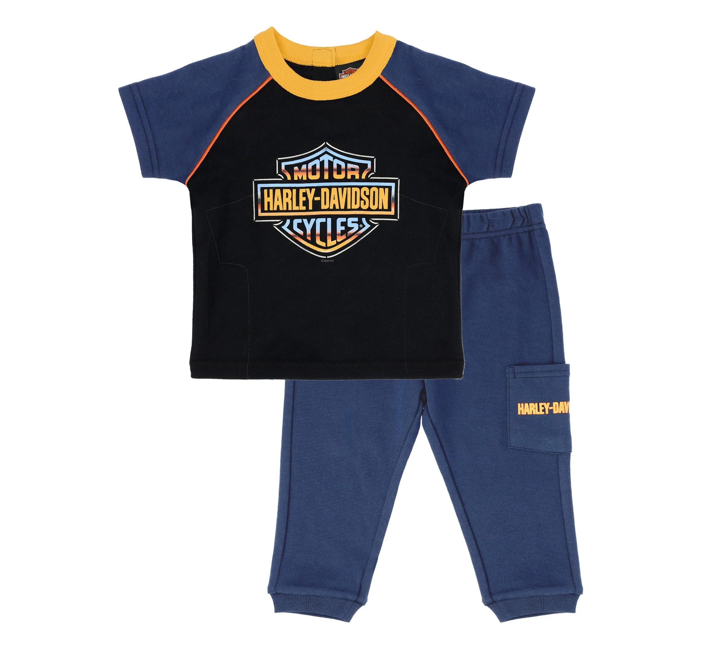Infant Boys Knit Tee & Pant Set
