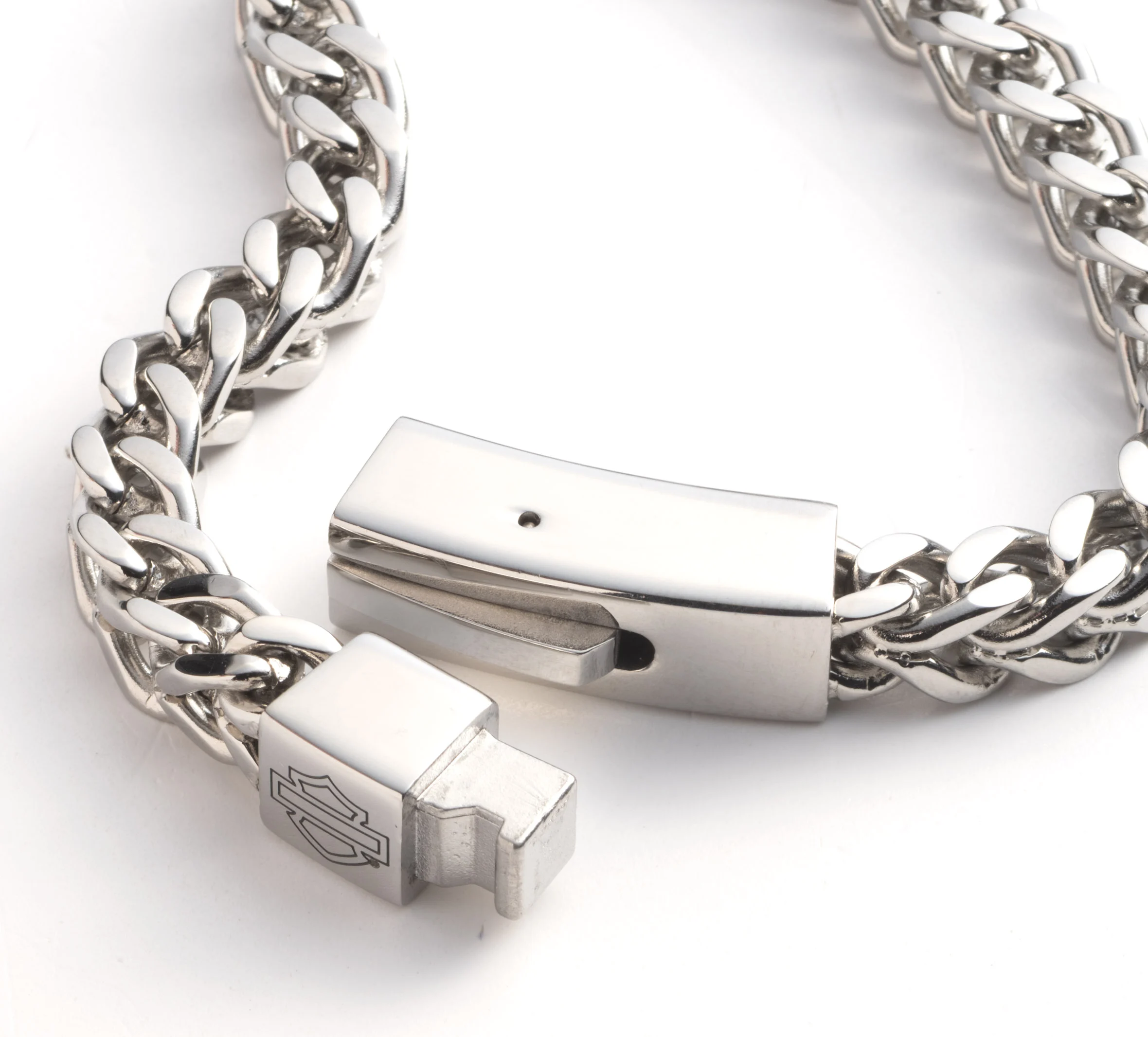 Men's Curb Chain Flex Bracelet