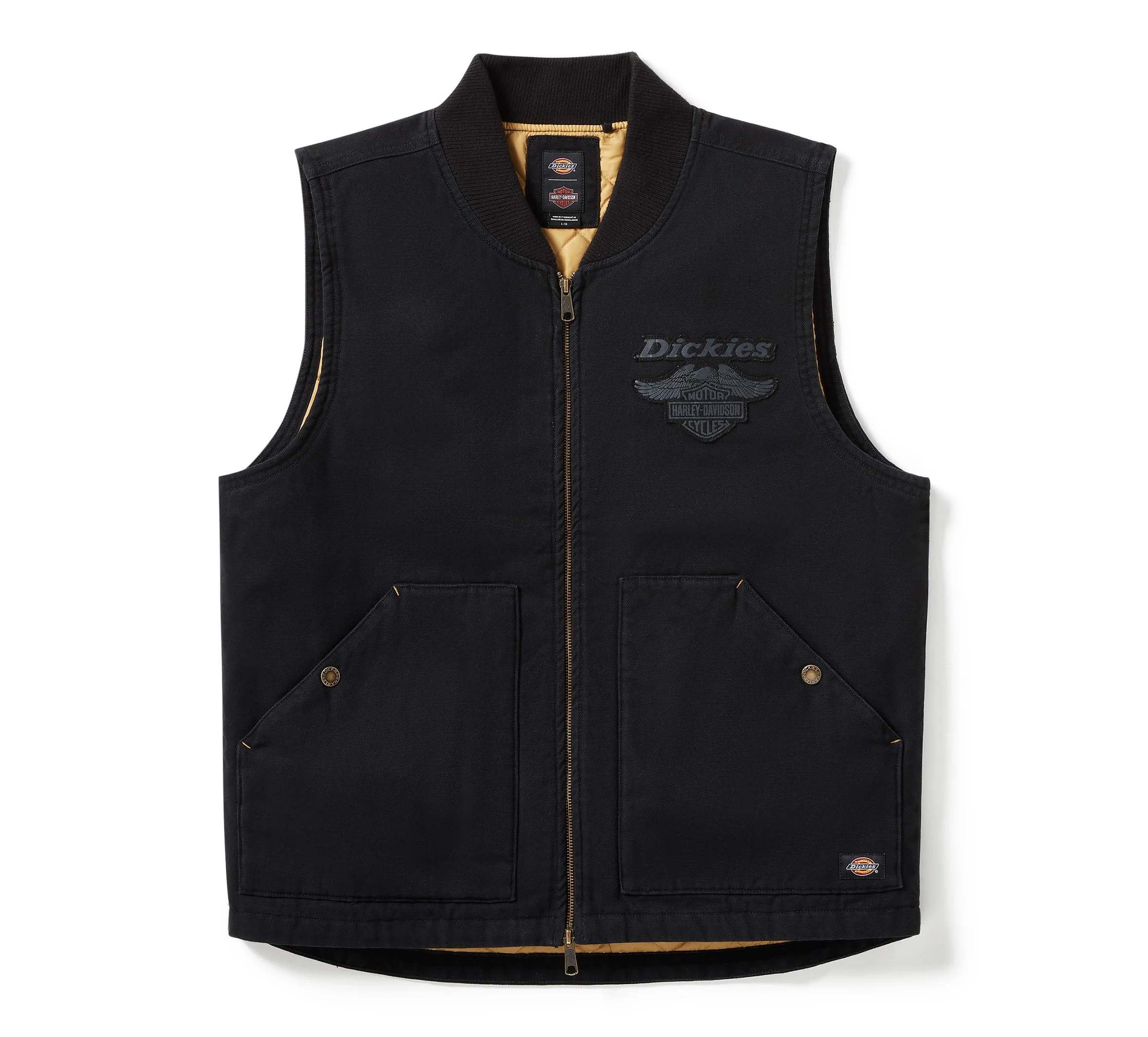 Men's Dickies x H-D Quilted Canvas Vest
