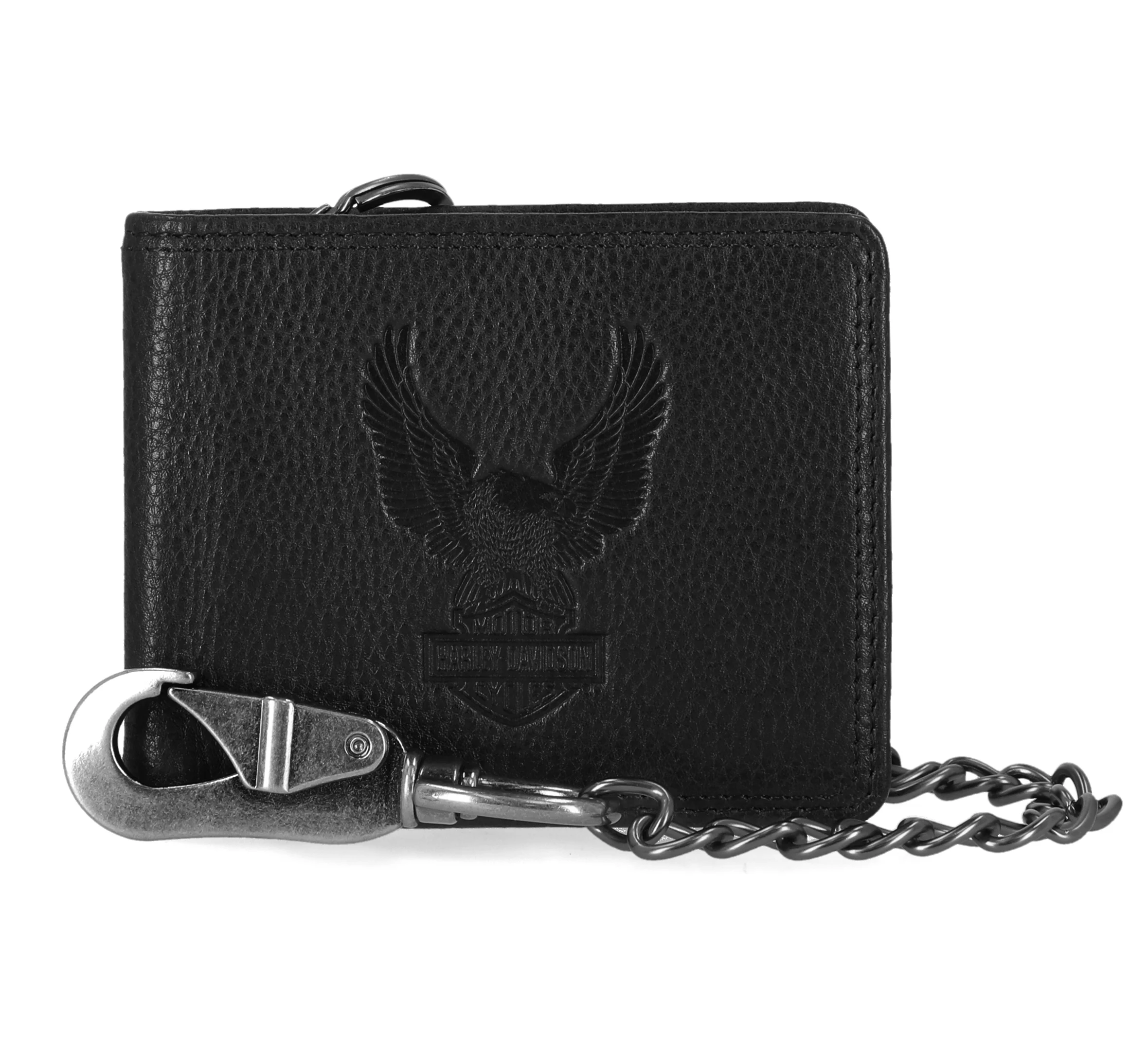 Eagle Bifold Wallet With Chain