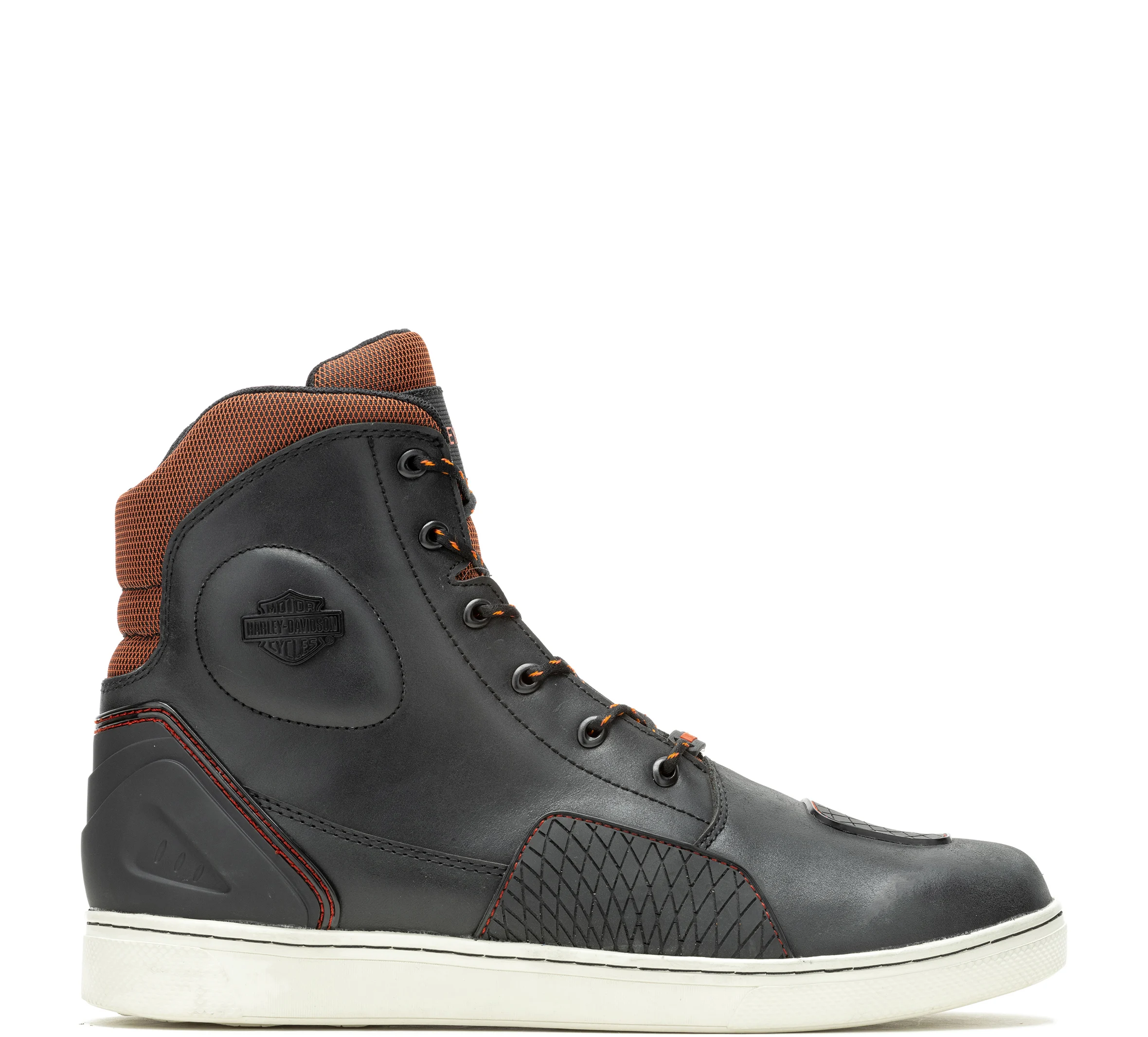 Men's Holtman Waterproof Riding Sneaker - Black/ Orange