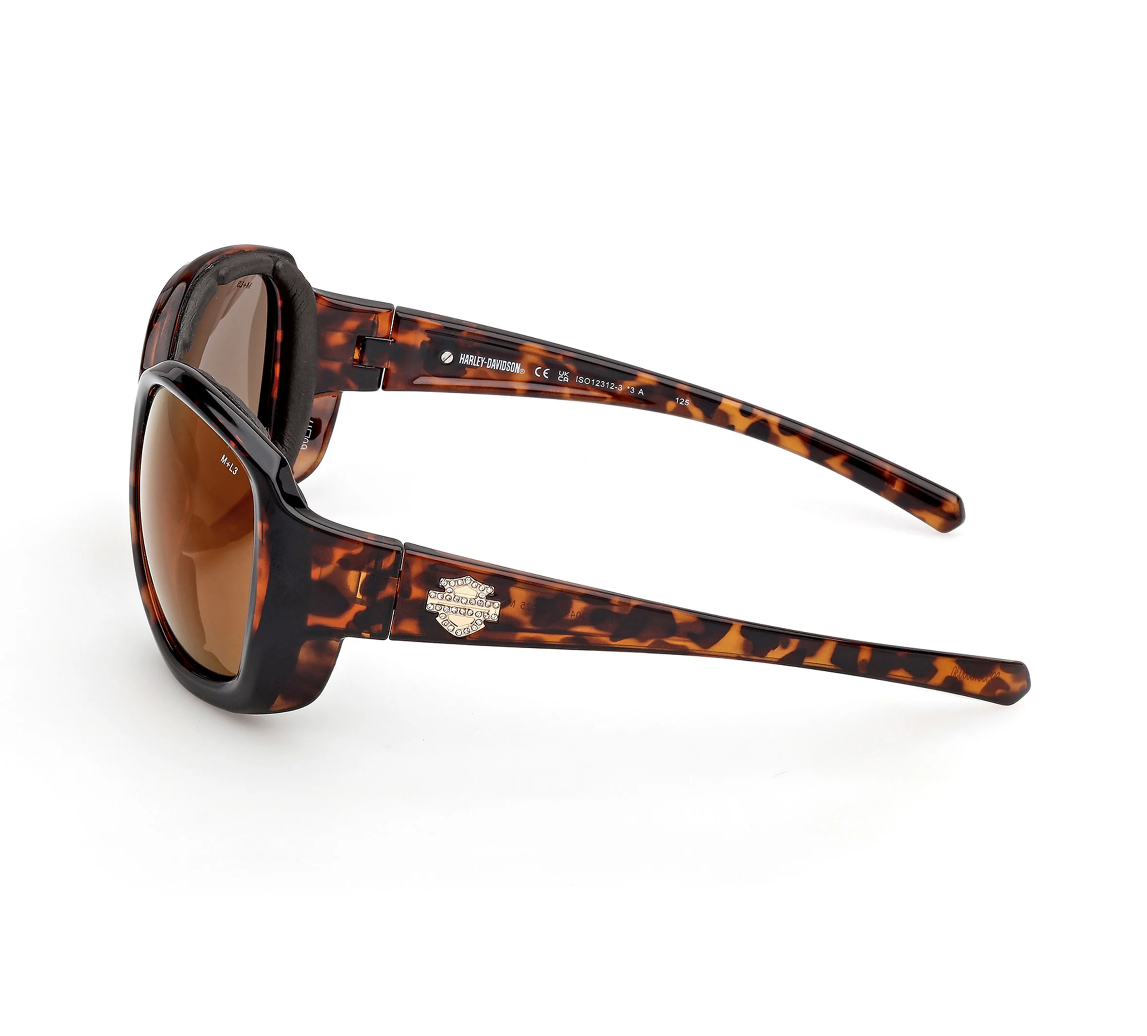 Lightning Ride Motorcycle Riding Sunglasses - Tortoise