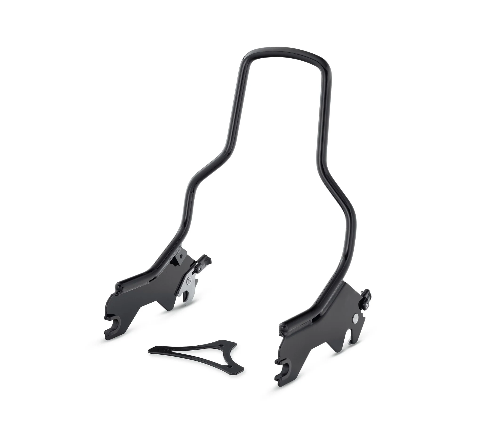 HoldFast Sissy Bar Upright - Standard Height - Gloss Black