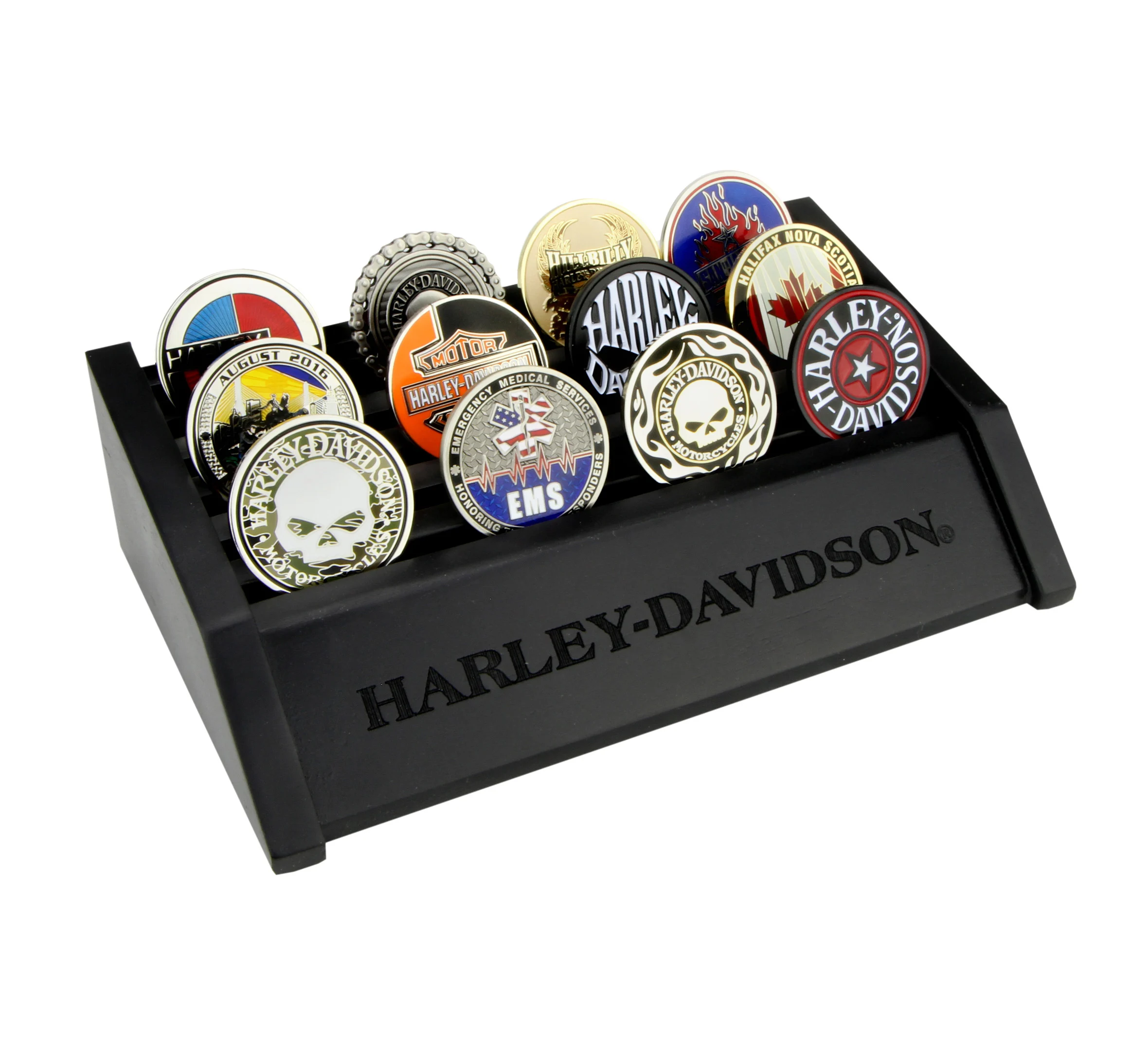H-D Wood Small Coin Holder