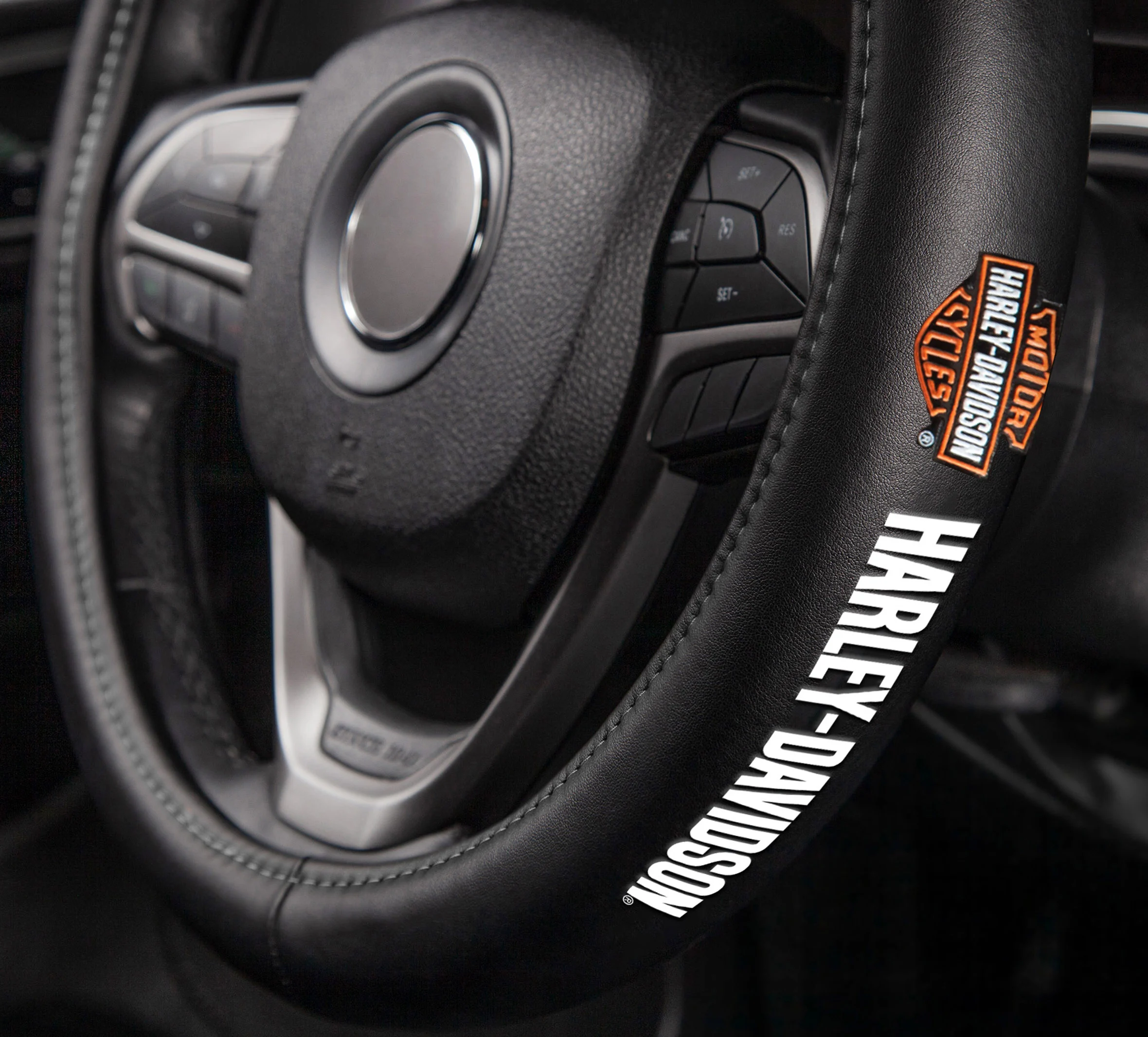 Bar & Shield Steering Wheel Cover and Seat Cover Kit, Set