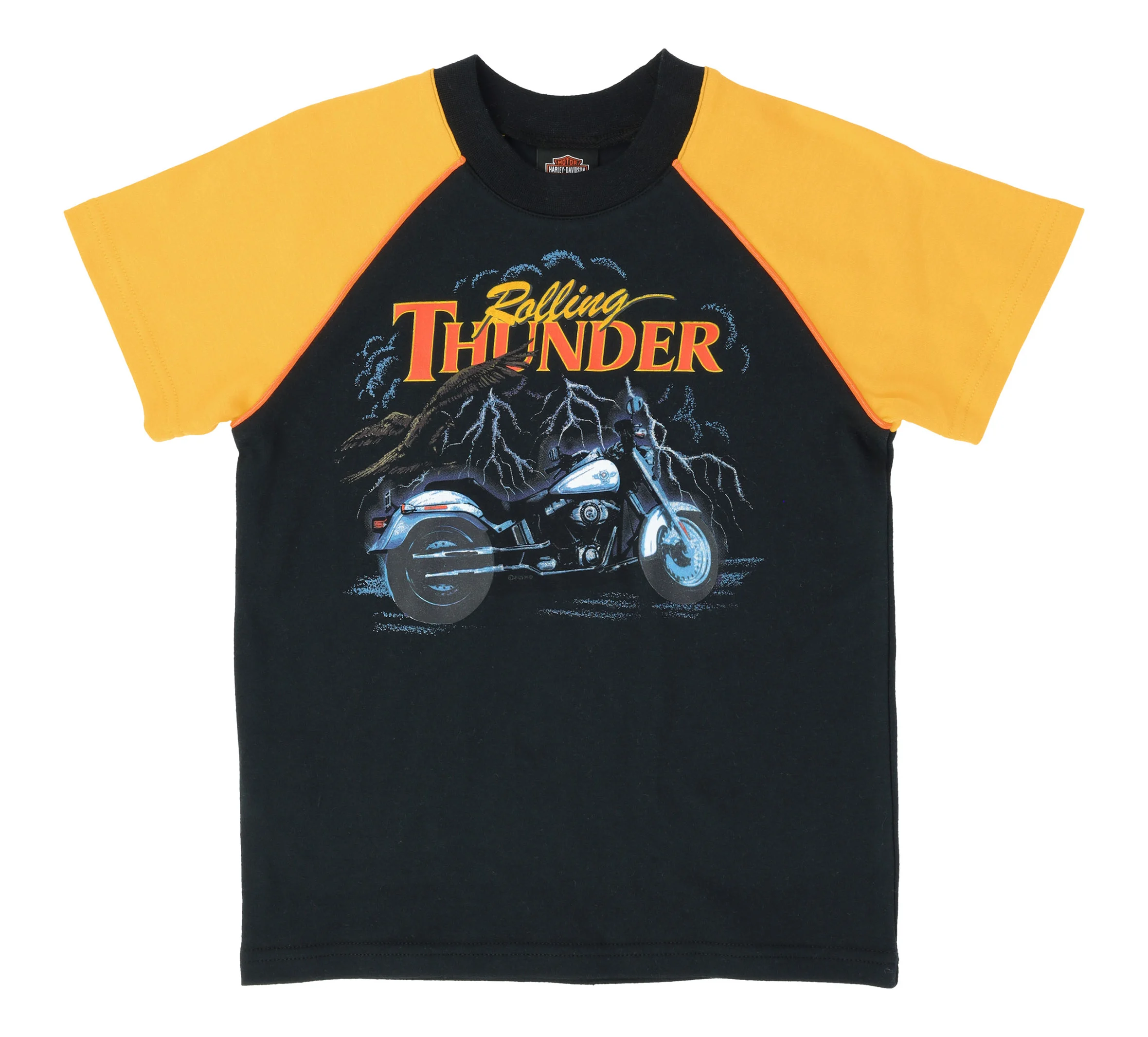 Little Boys Raglan Short Sleeve Tee