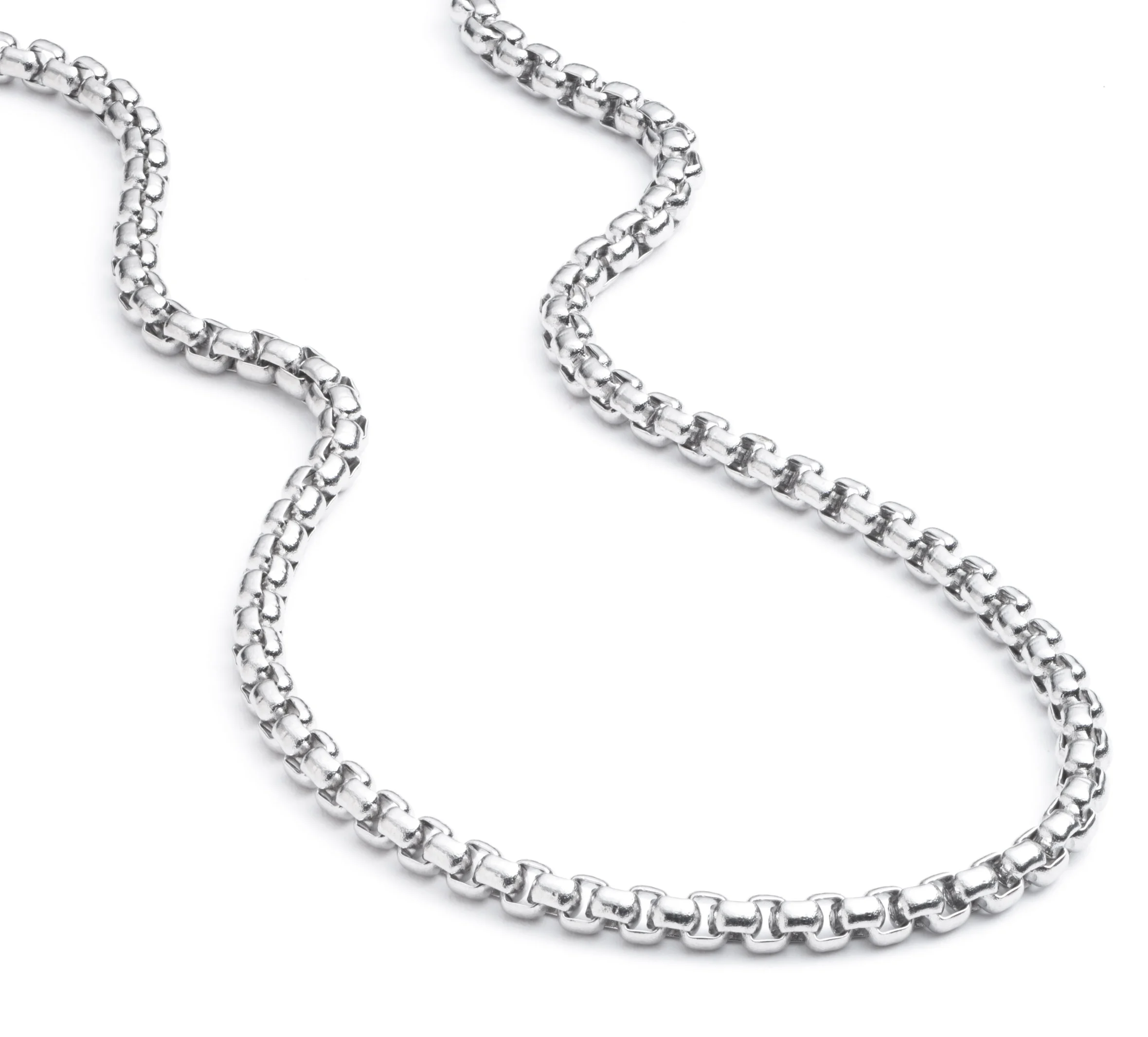 Men's 22" Box Chain Necklace
