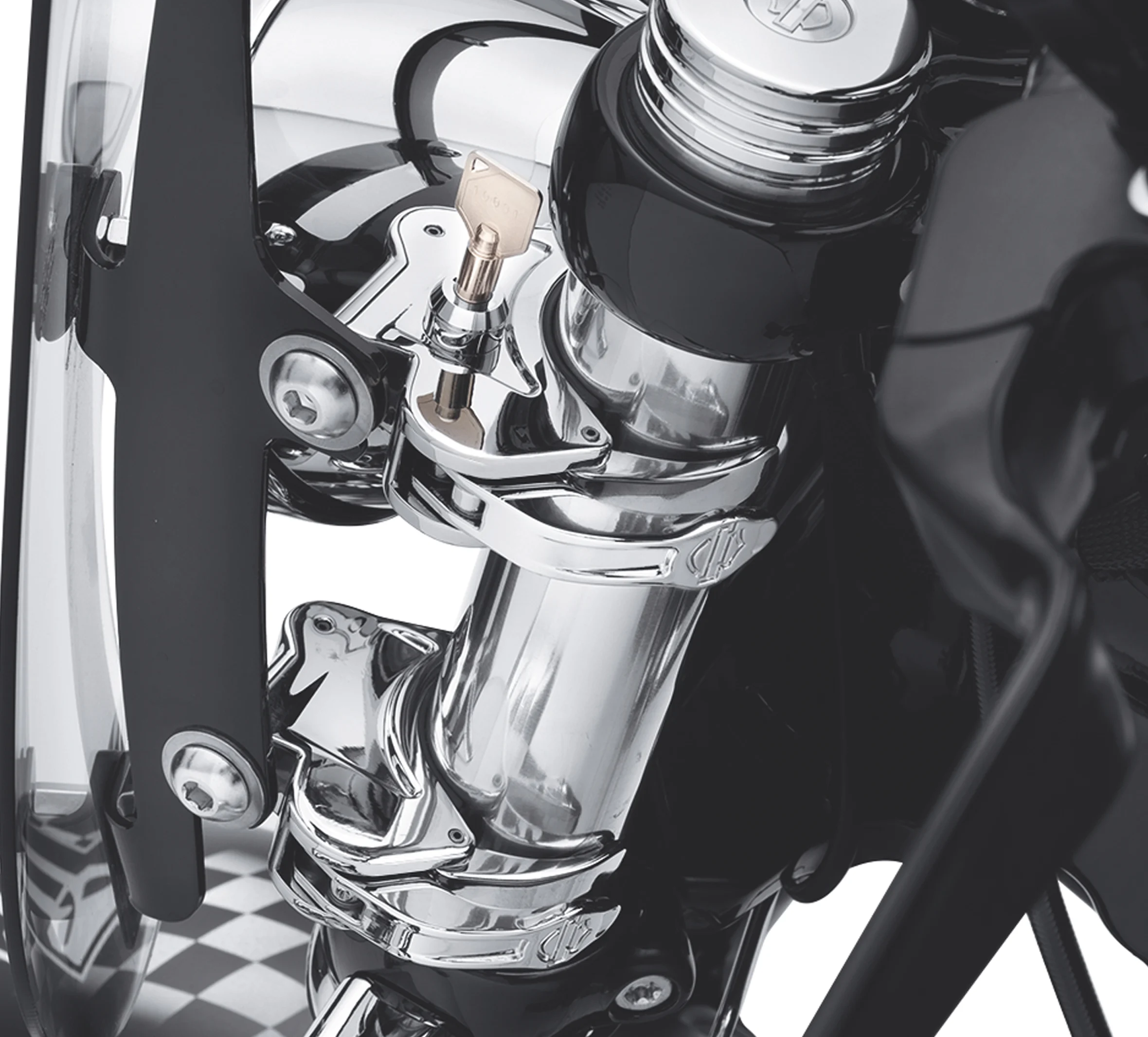 Locking Quick-Release Windshield Clamp