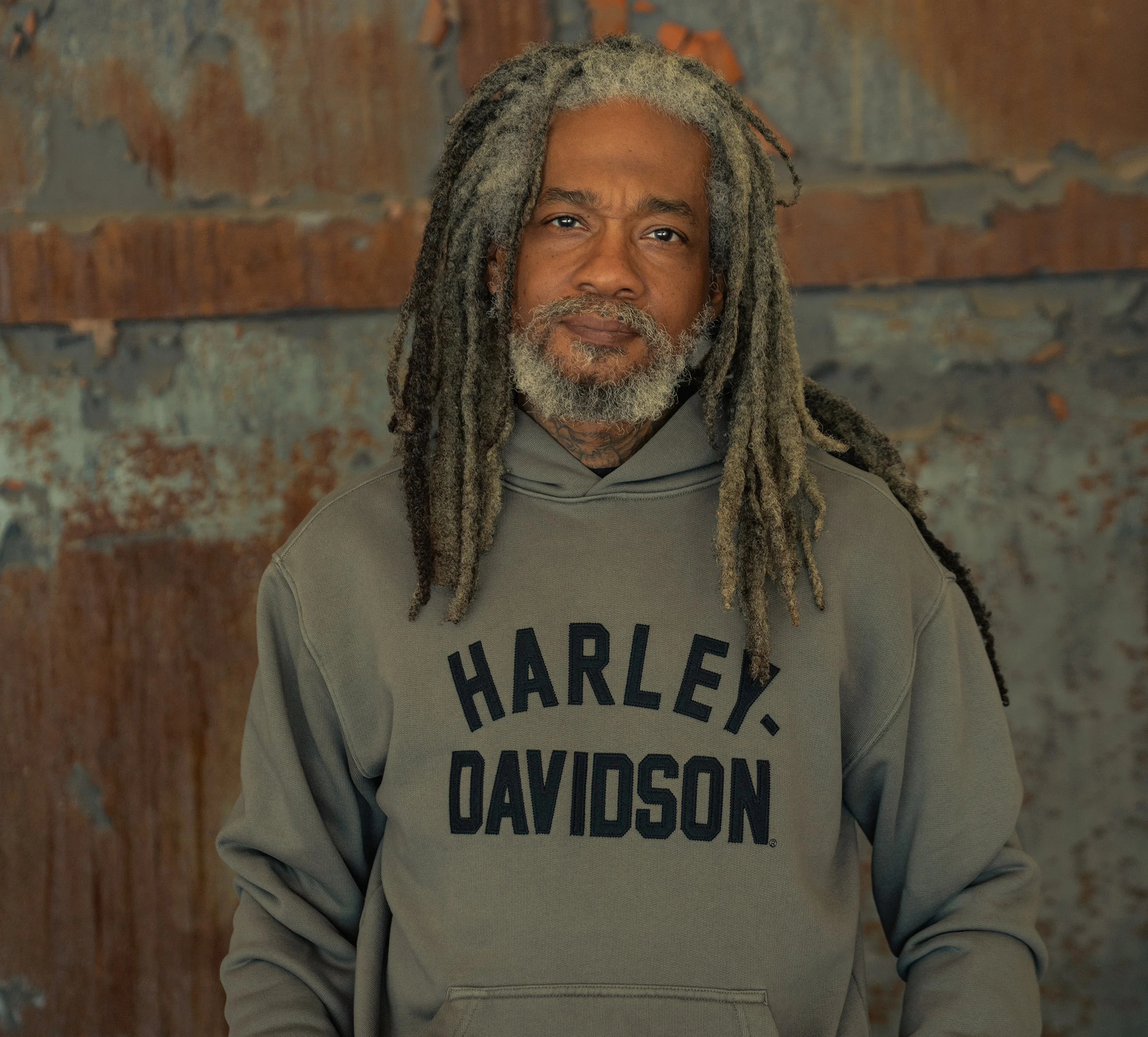 Men's Harley-Davidson Standard Hoodie Sweatshirt - Gear Gray