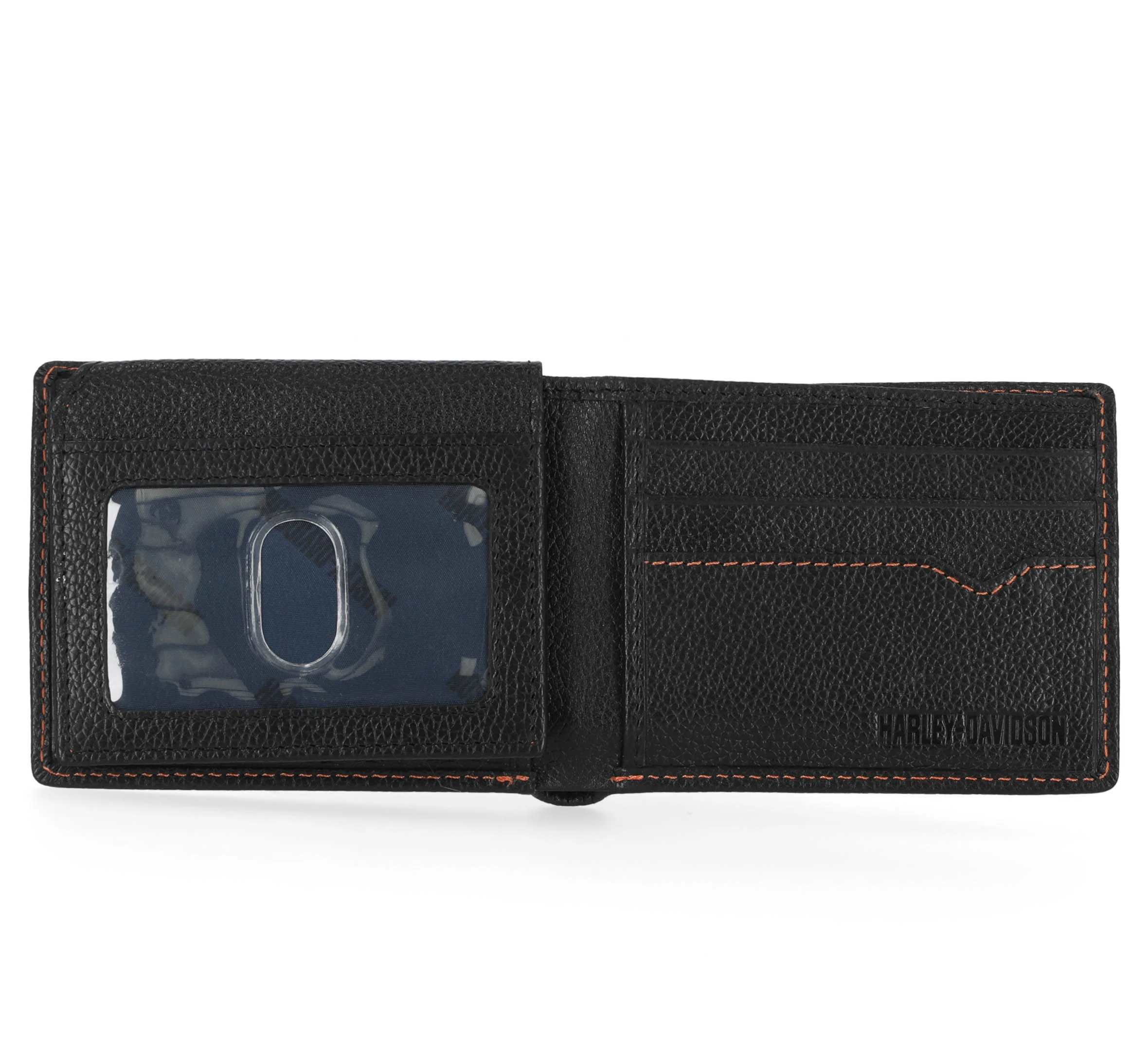 Men's Classic Leather Skull Passcase