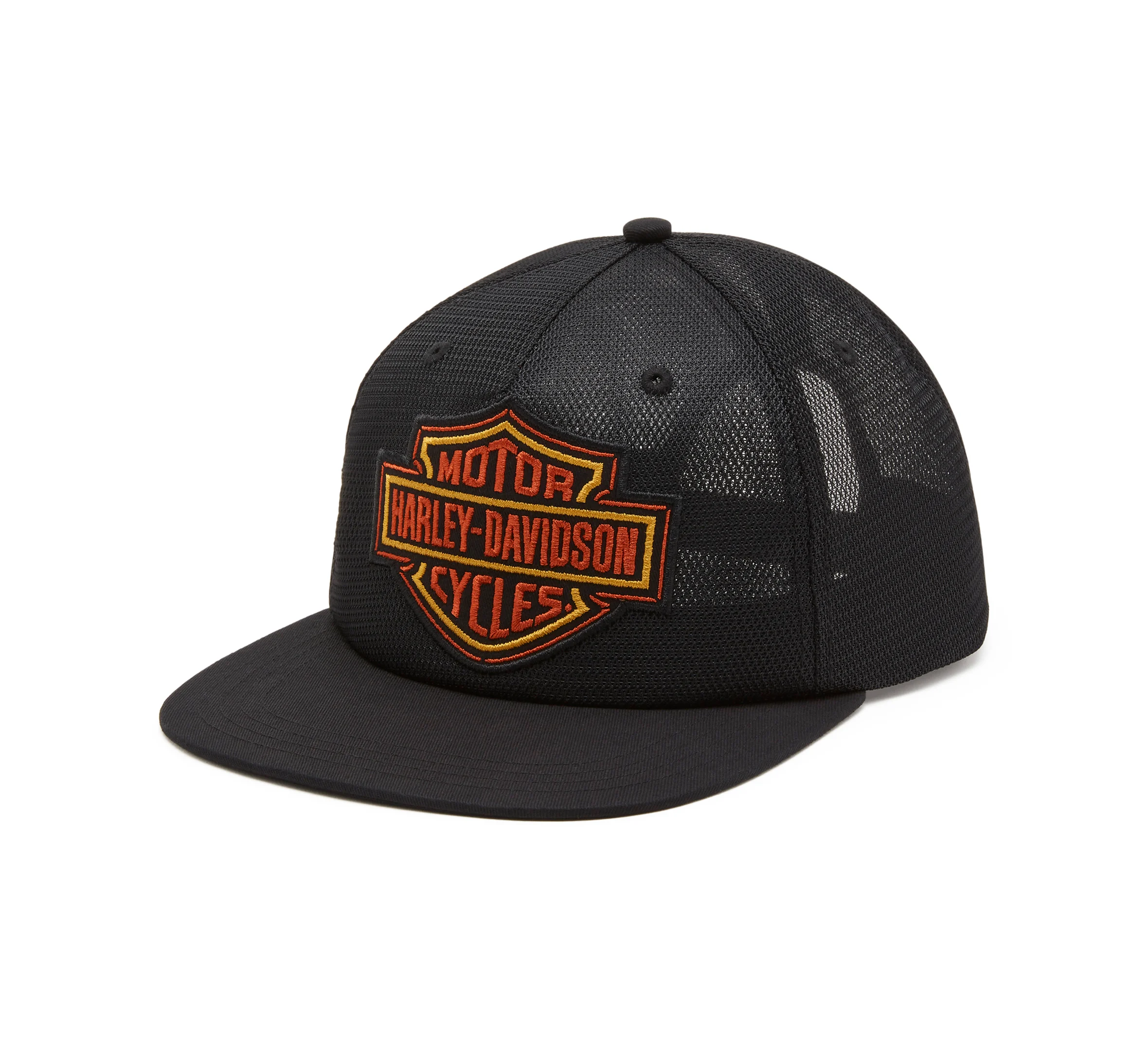 Bar & Shield Switchback Mesh Crown Trucker Cap