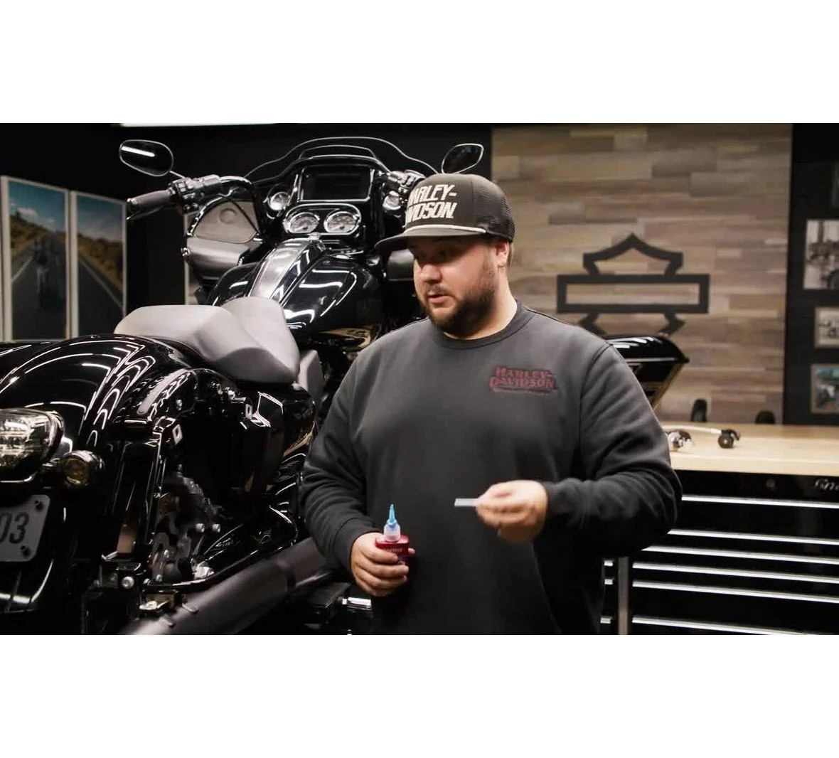 Screamin' Eagle/Öhlins Remote Reservoir Rear Shocks