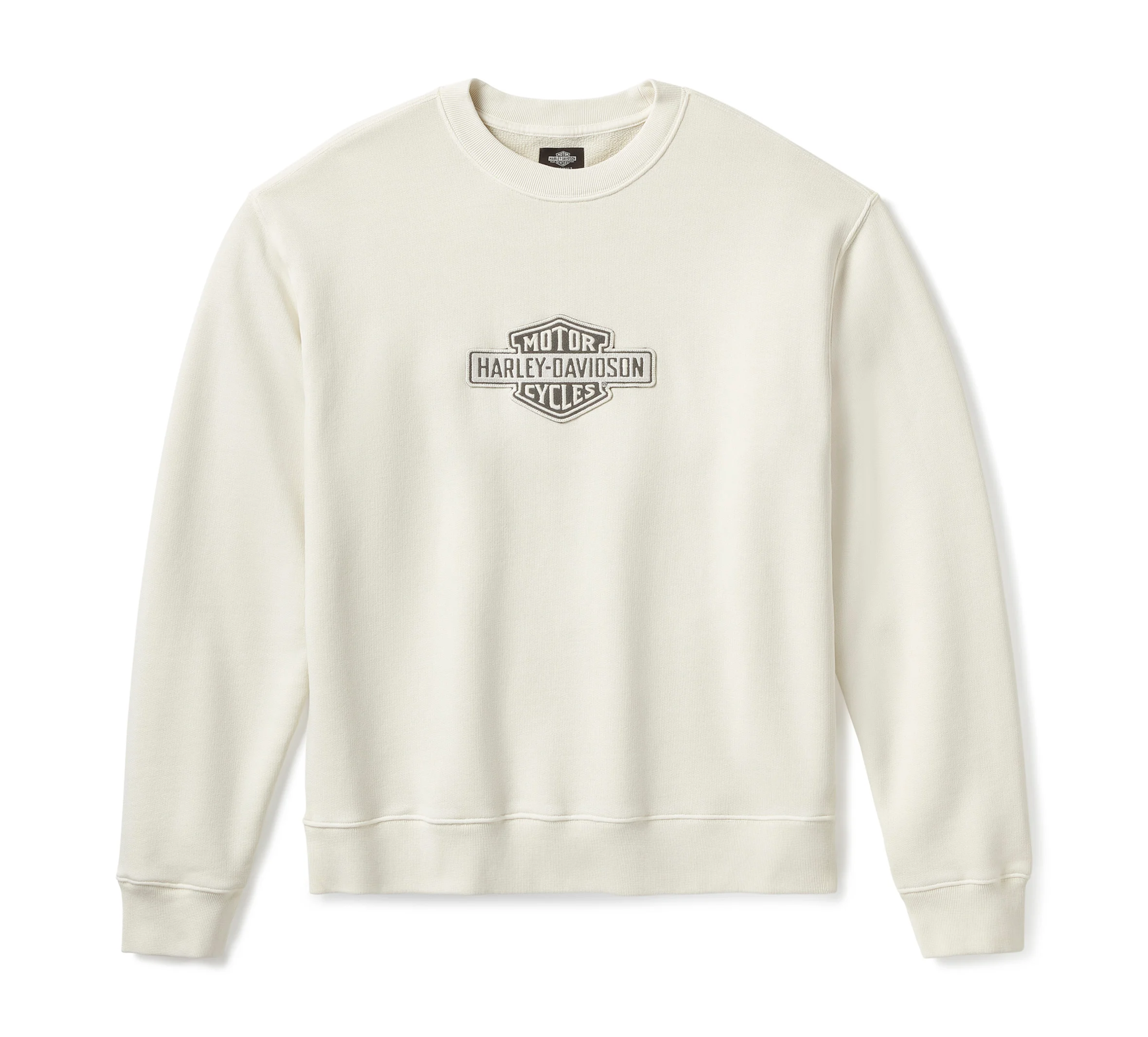 Men's HDMC OG Bar & Shield Standard Sweatshirt - Natural Canvas