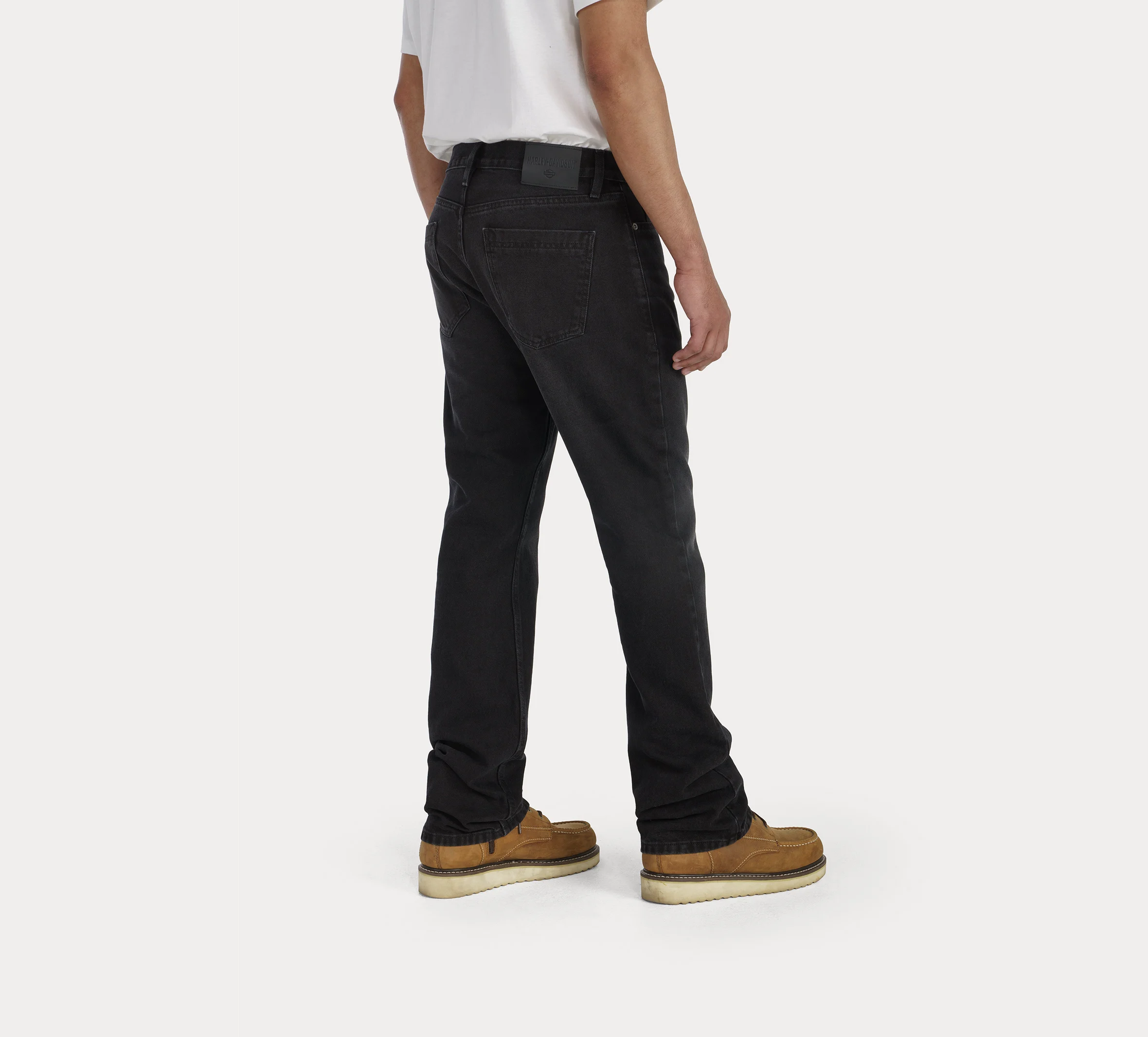 Men's Harley-Davidson Bootcut Jean - Denim Washed Black