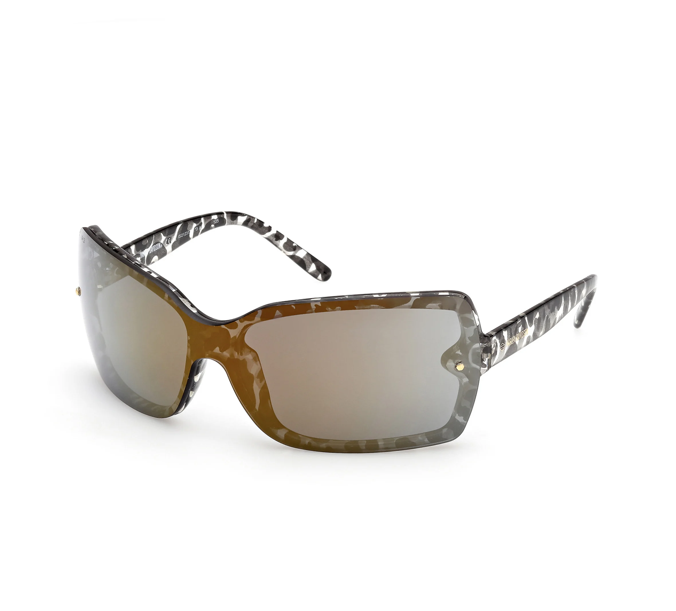 GOLD STORM Motorcycle Riding   Sunglasses - Cheetah Print